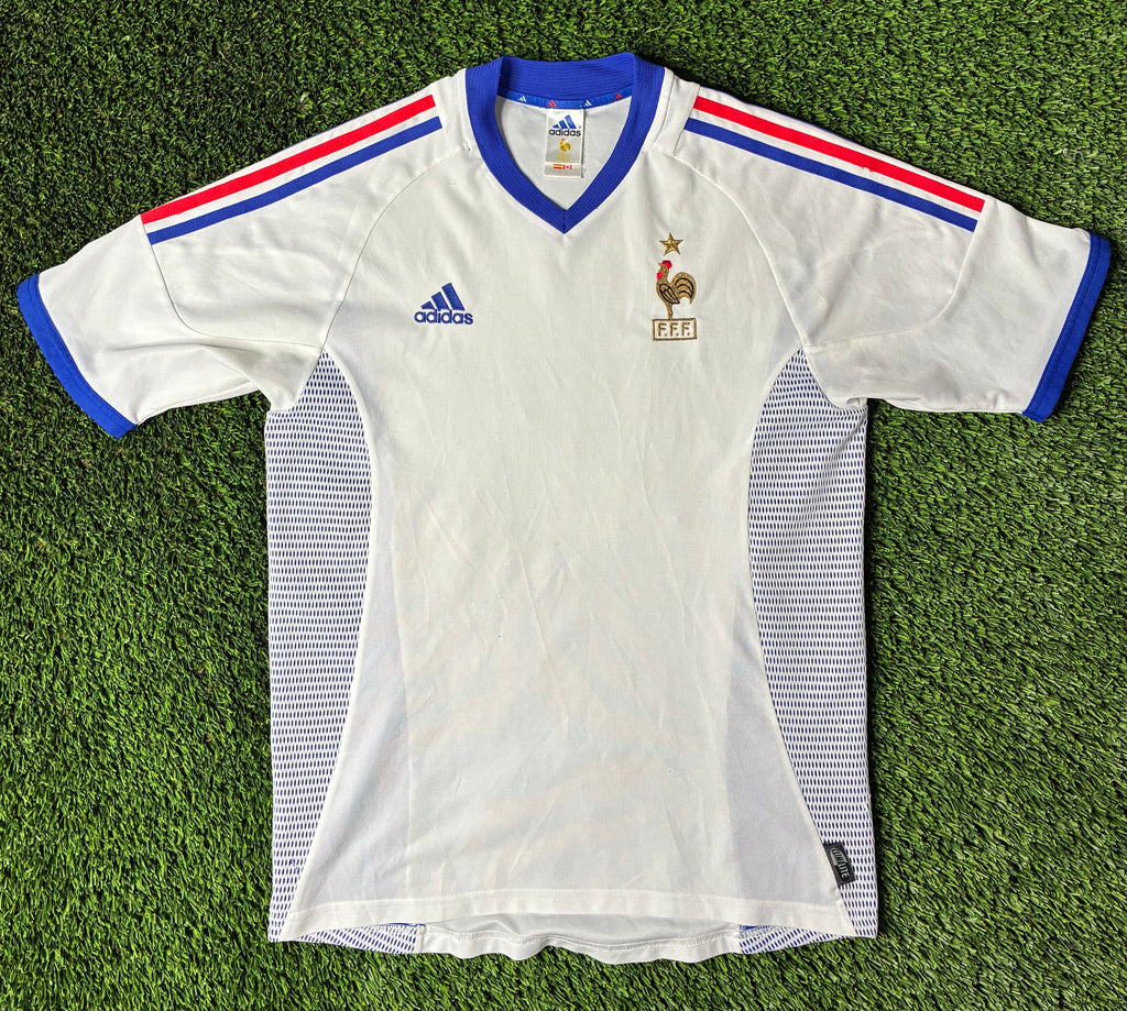 Adidas France 2002 World Cup Away Jersey Size Medium