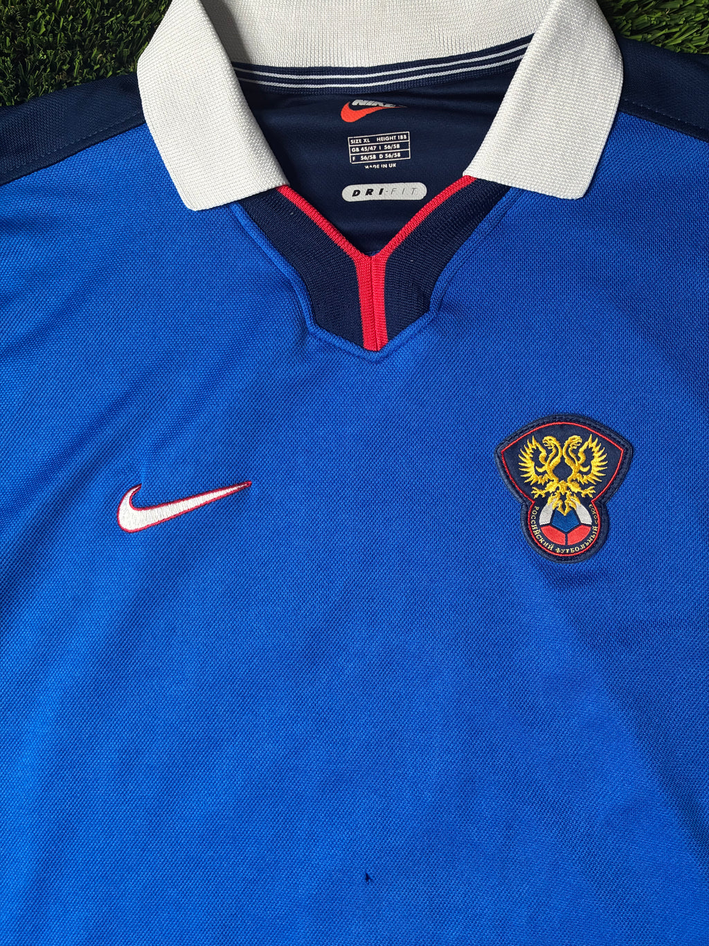 Nike Russia 1998 World Cup Home Jersey Size Men's XL
