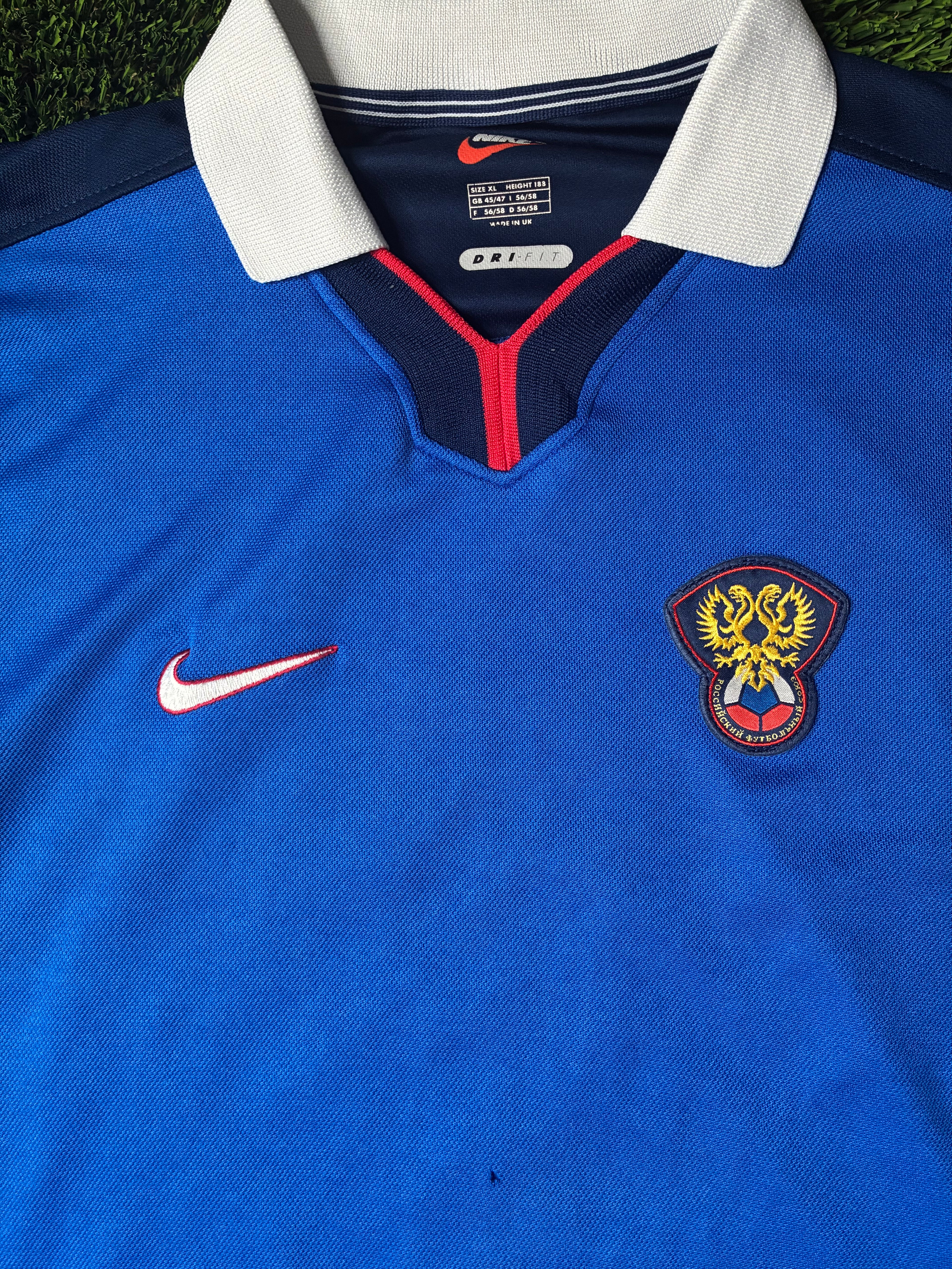 Nike Russia 1998 World Cup Home Jersey Size Men's XL
