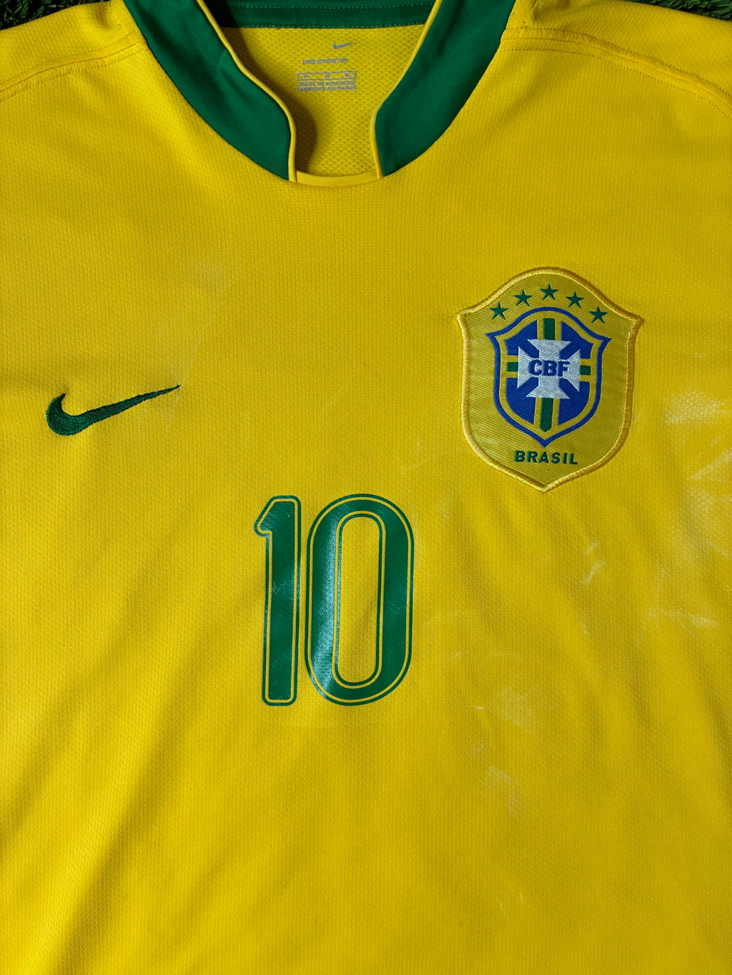 Nike Ronaldinho #10 Brazil 2006 World Cup Home Jersey Size Men’s Medium