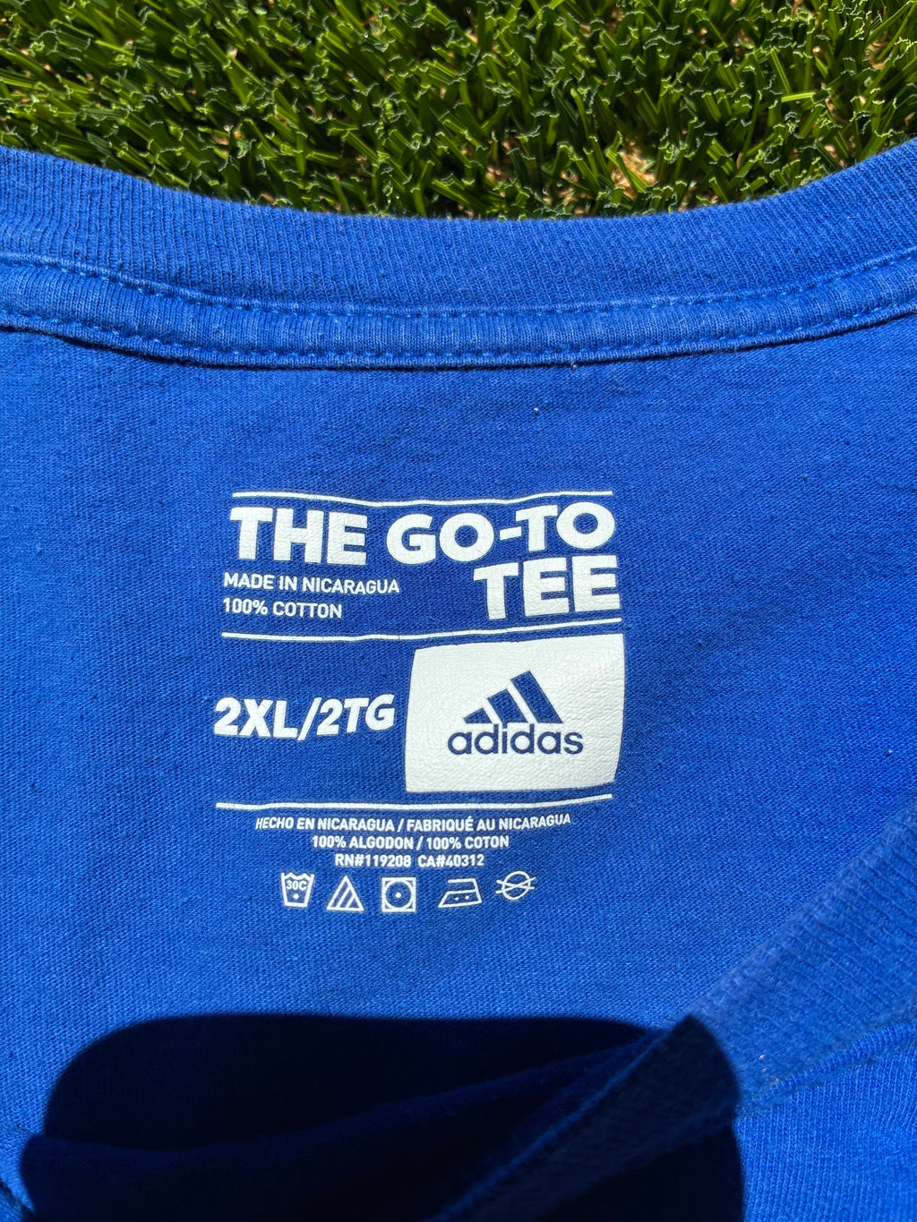 Adidas Real Madrid Shirt Size Men's 2XL