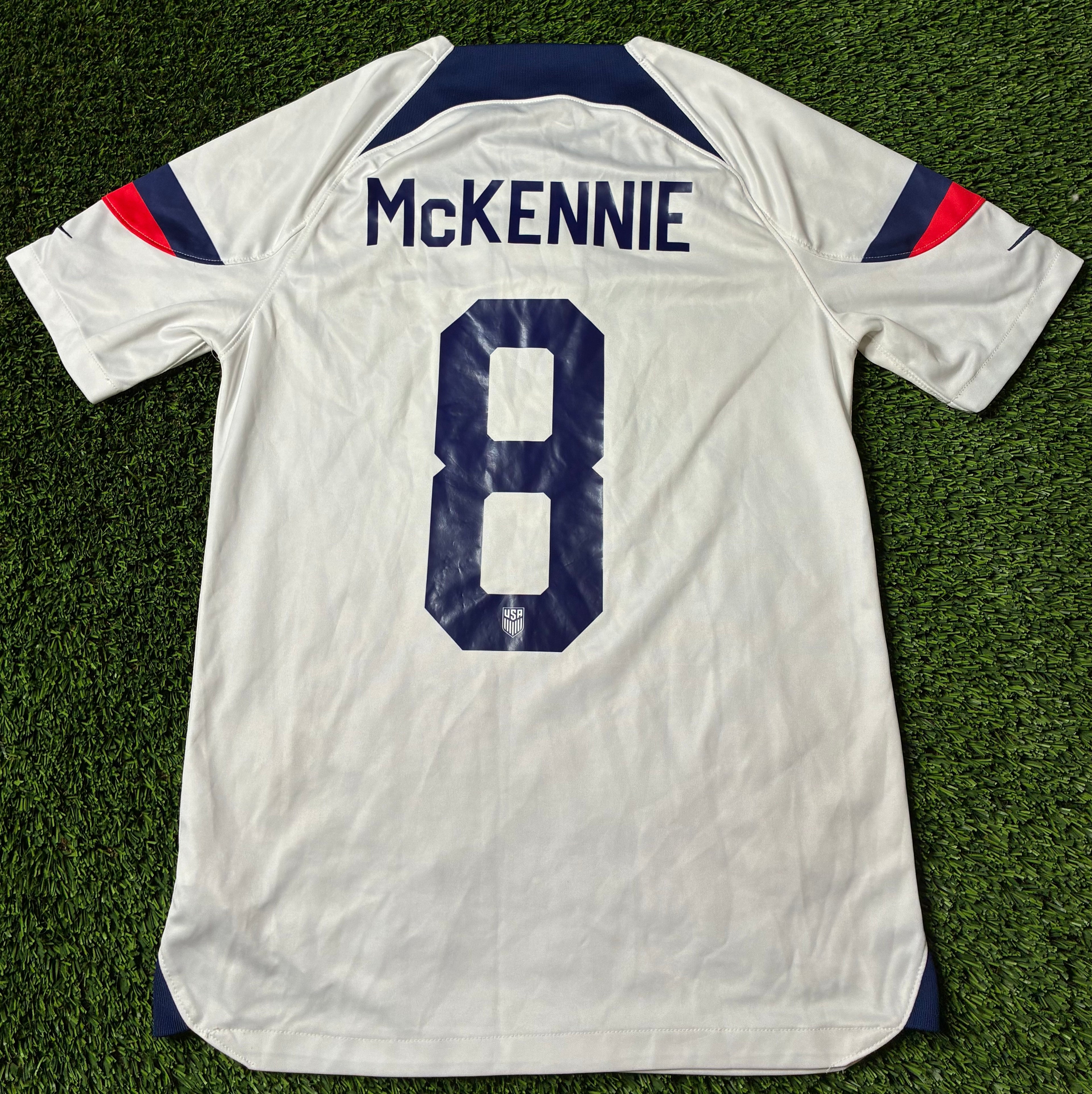Nike Weston McKennie #8 USA 2022 World Cup Home Jersey Size Men’s Small