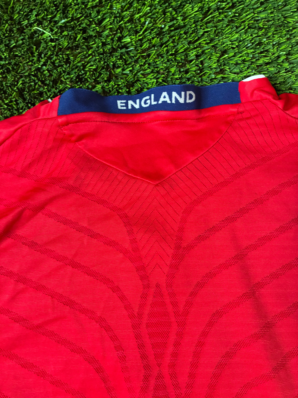 Umbro England 08/10 Away LS Size Large