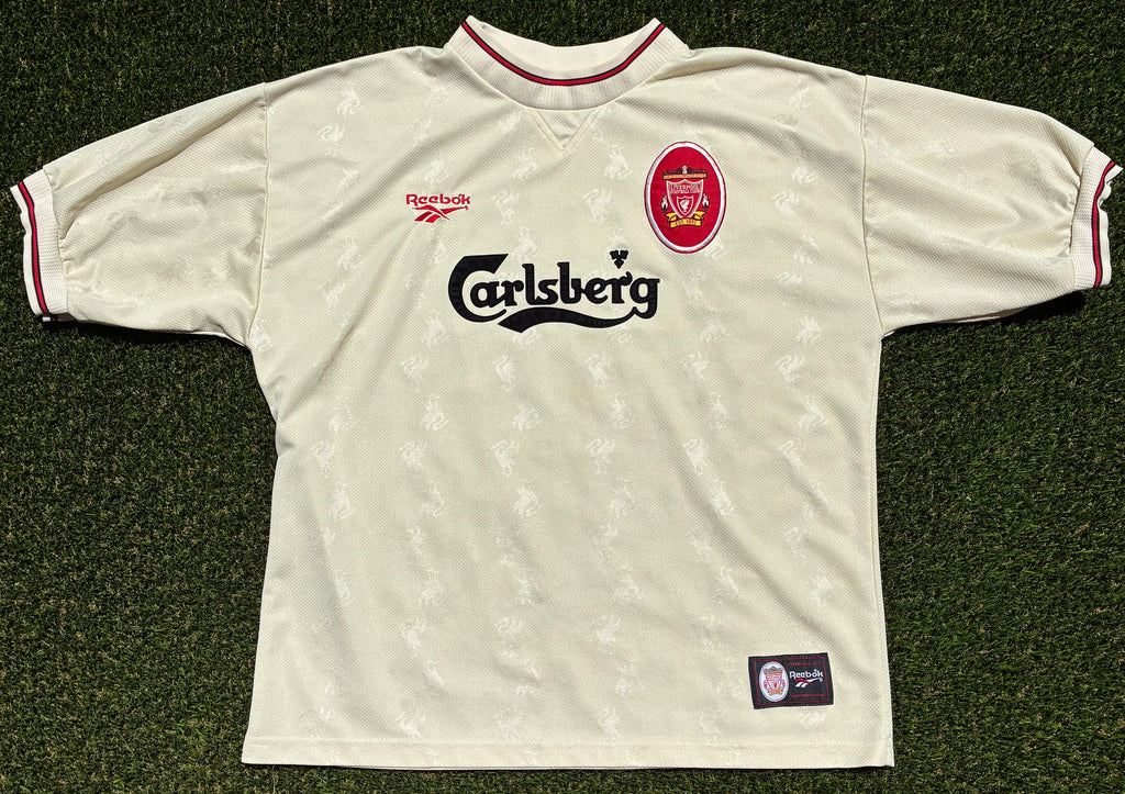 Reebok Liverpool 96/97 Away Jersey Size Men's XL