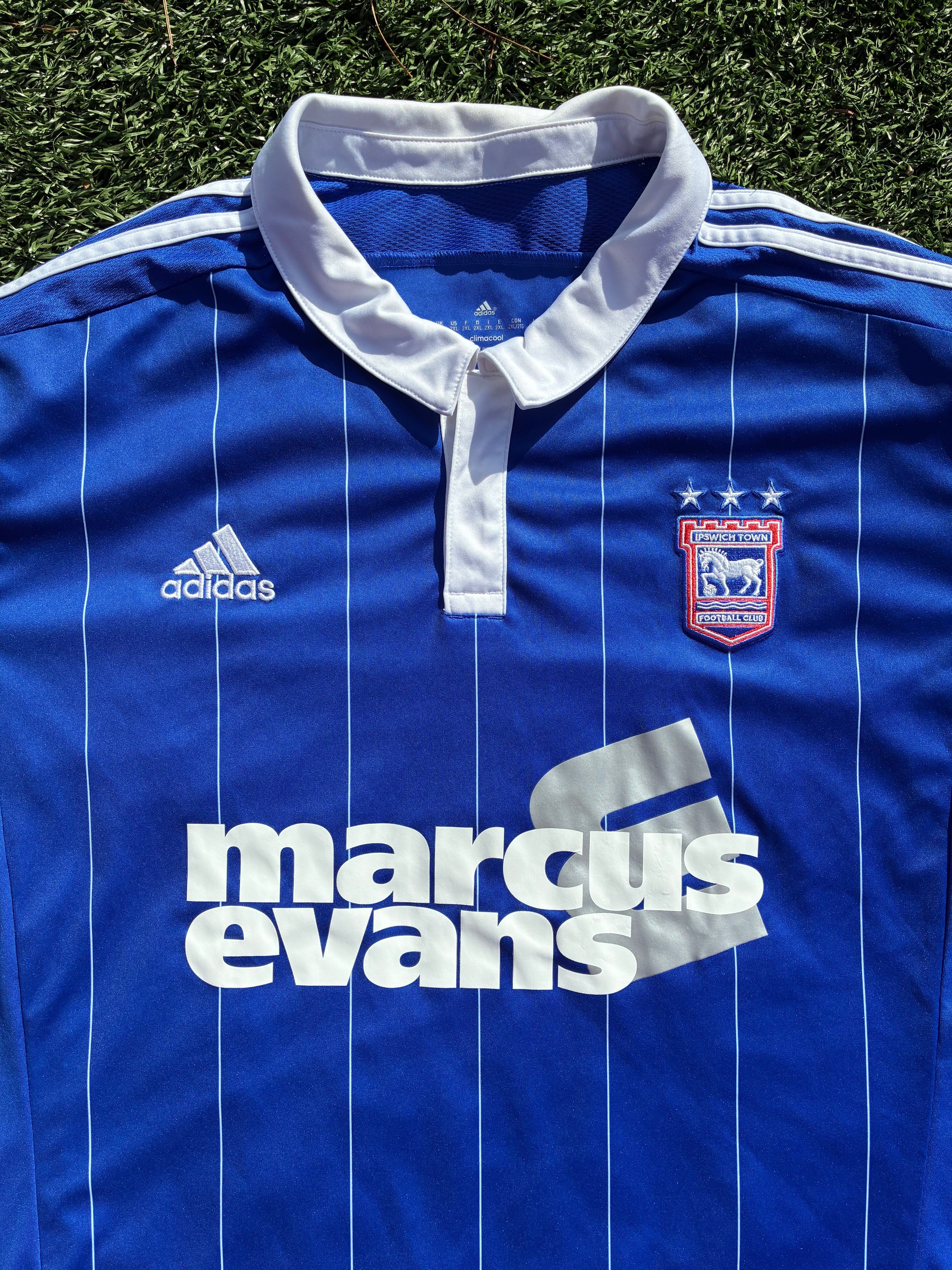 Adidas Ipswich Town 15/16 Home Jersey Size Men's 2XL