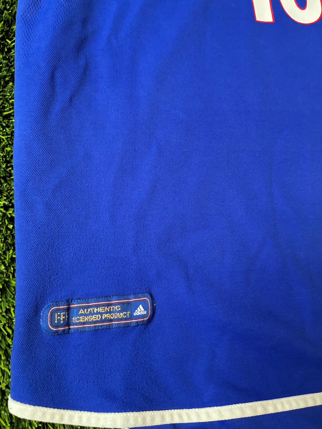 Adidas Zidane #10 France 00/02 Home Jersey Size Men’s XL