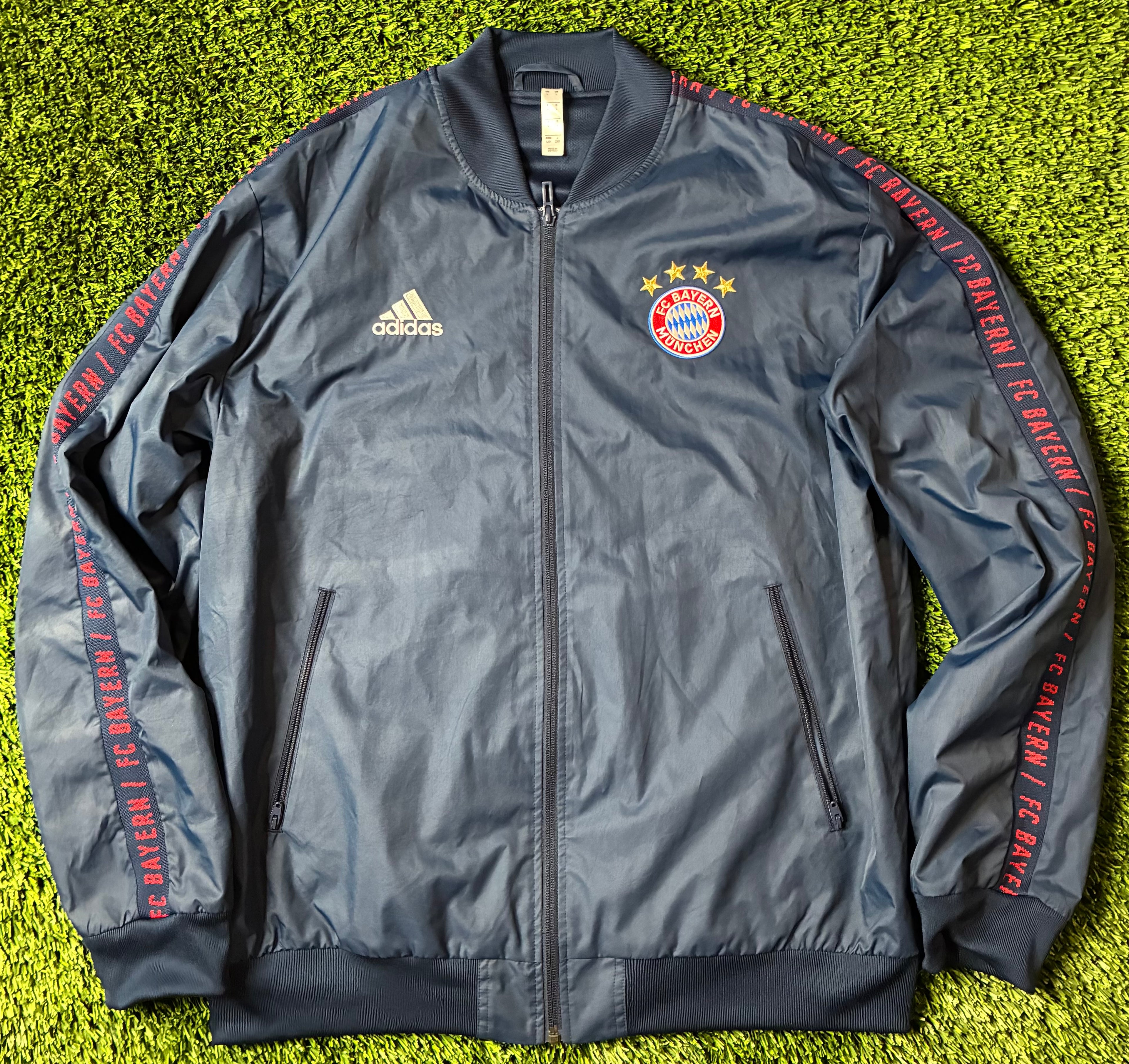 Adidas Bayern Munich Bomber Jacket Size Large