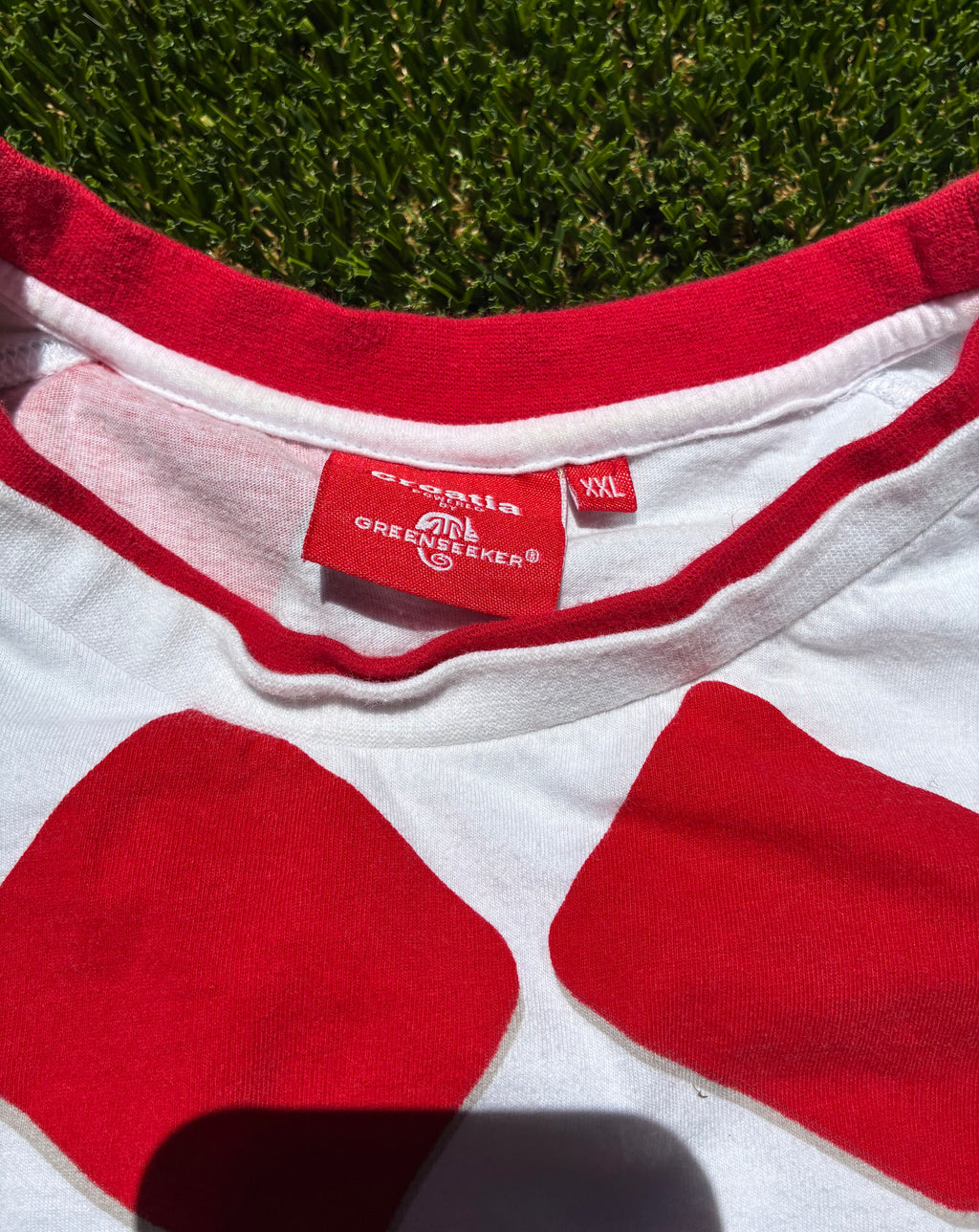 Croatia Fan T-Shirt Size Men’s 2XL