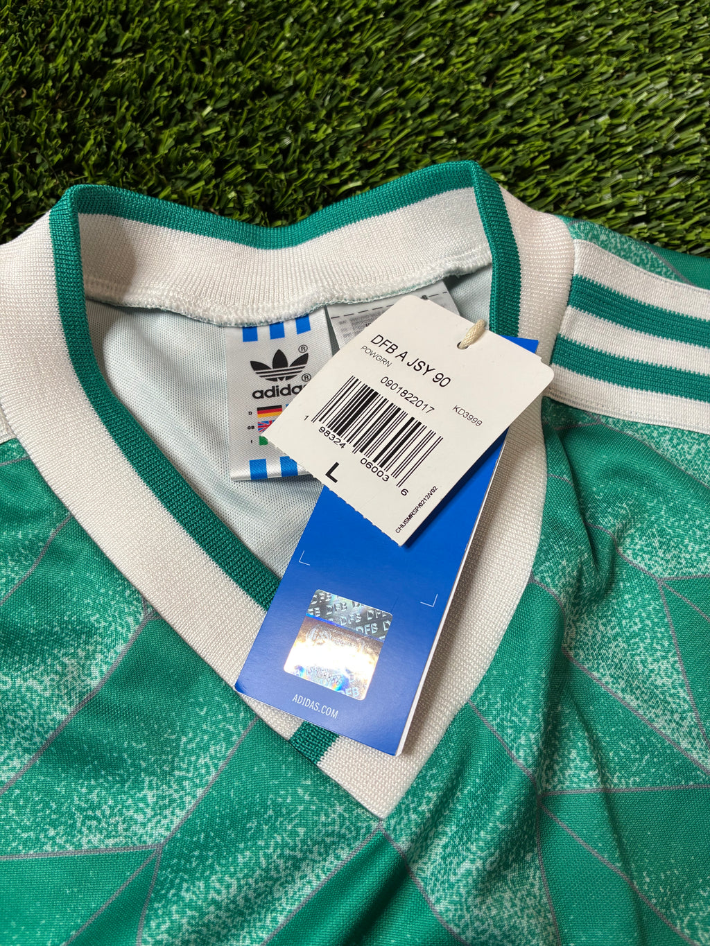 Adidas Germany 1990 Away Reissue Size Large