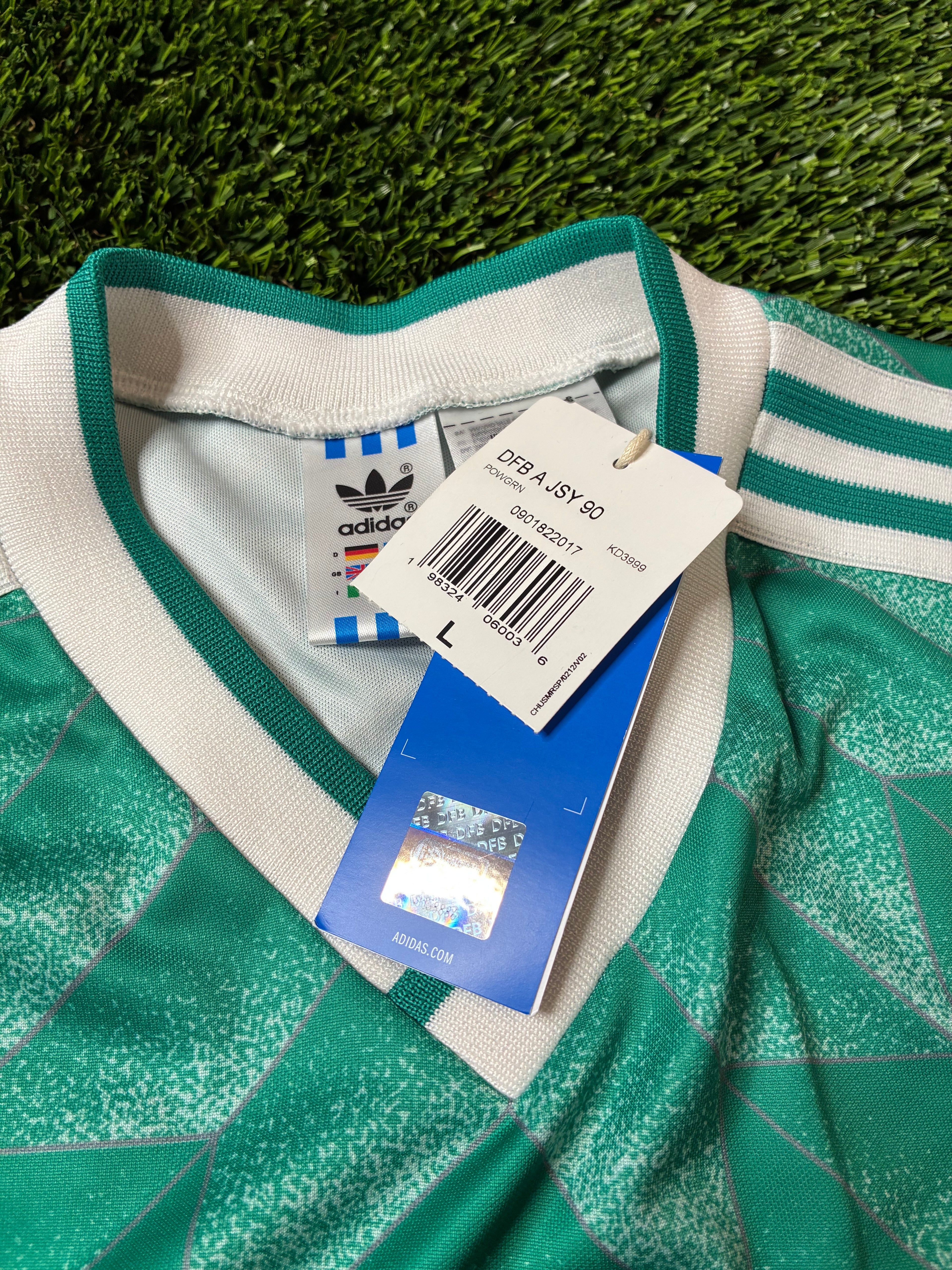 Adidas Germany 1990 Away Reissue Size Large