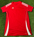 Red Adidas Custom Jersey Size Women's XL