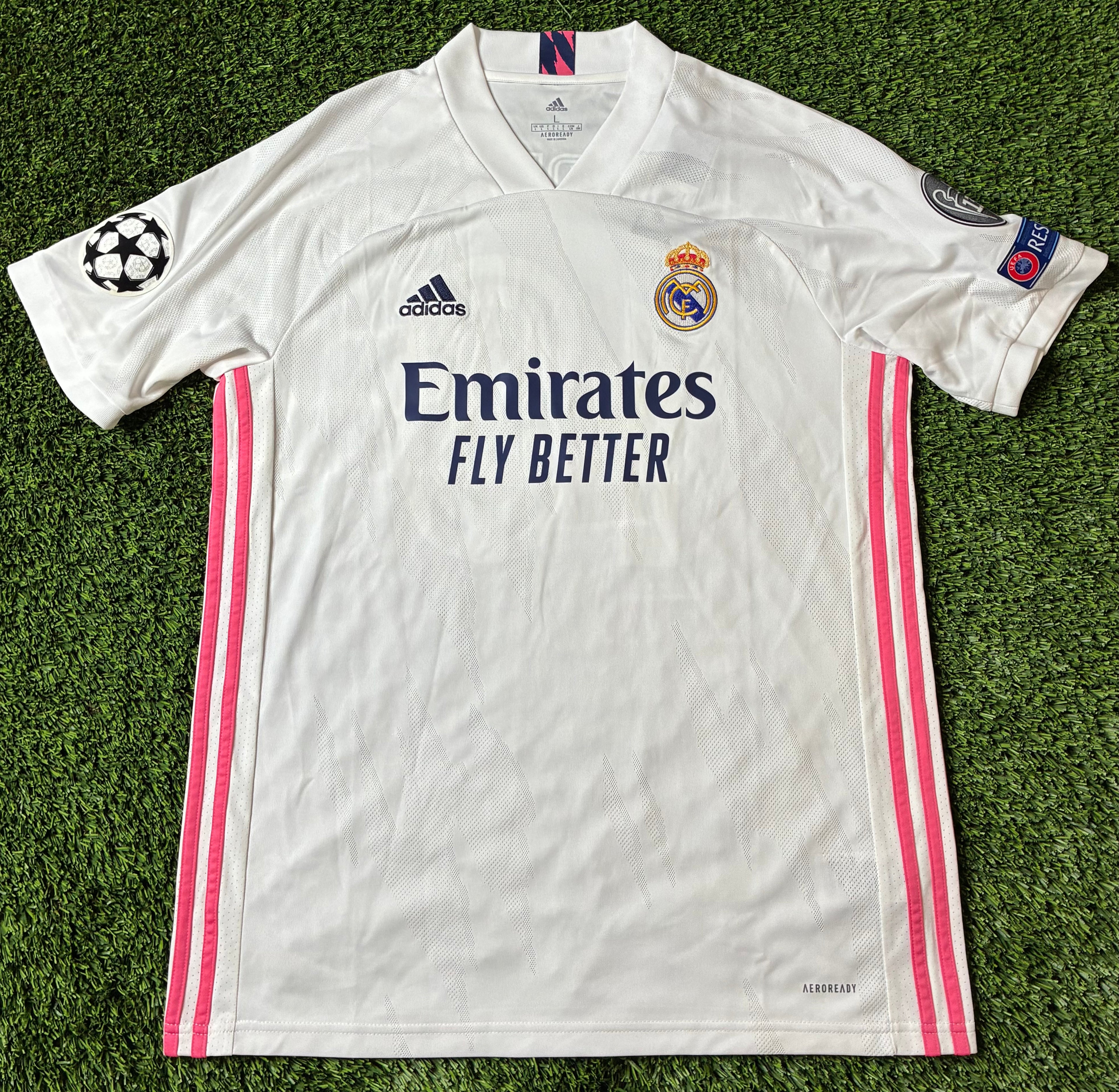 Adidas Luka Modric #10 Real Madrid 20/21 Home Size Large