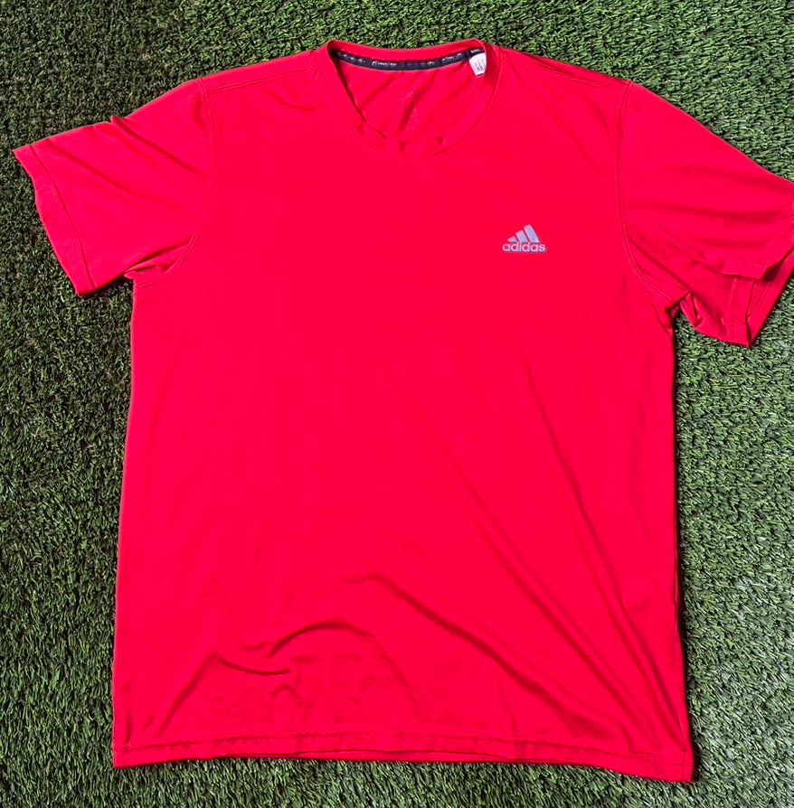 Red Adidas Custom Jersey Size Large