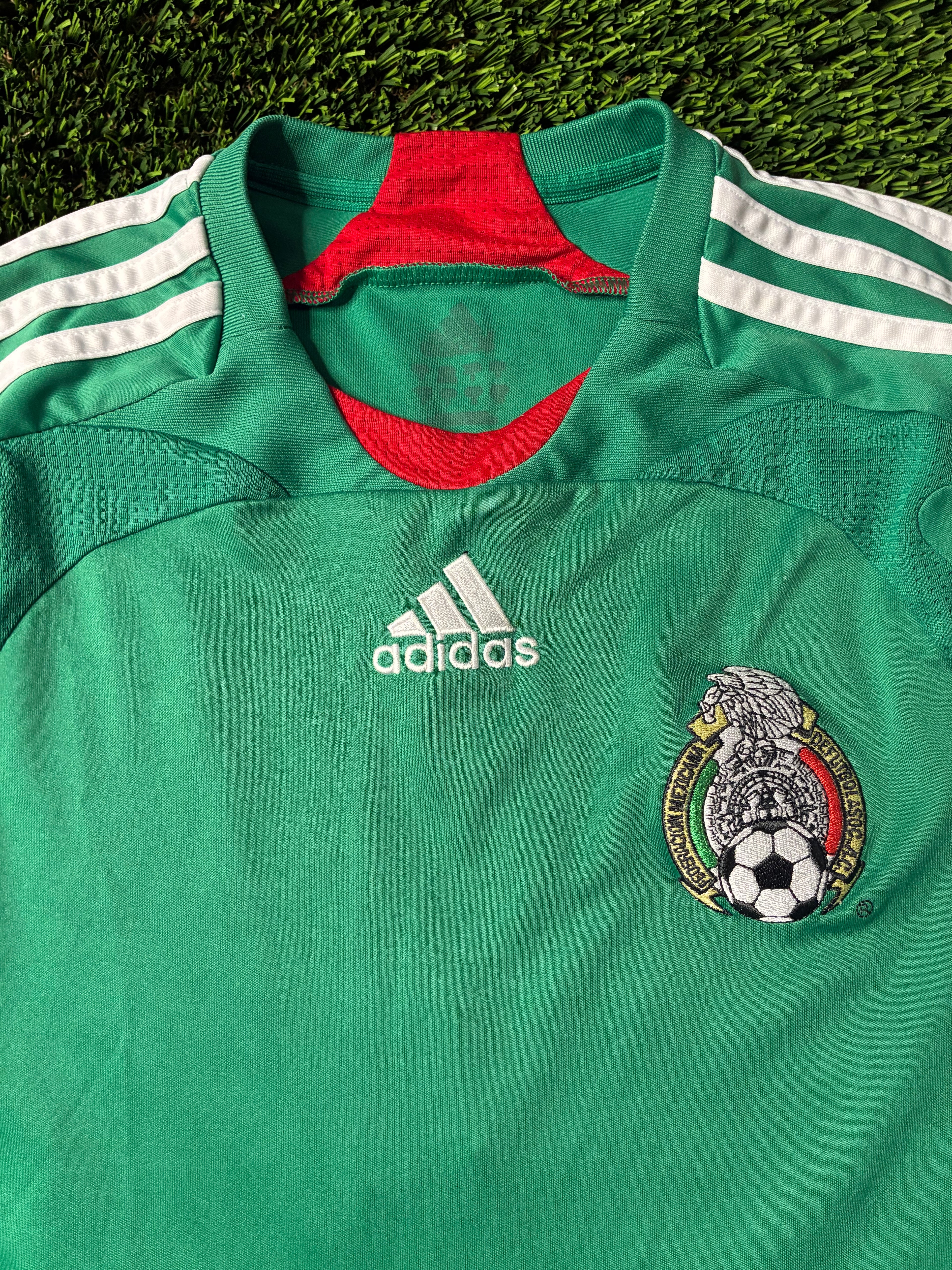 Adidas Mexico 07/08 Home Jersey Men's Size Medium