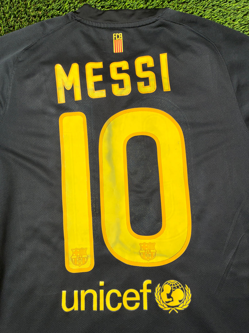 Vintage Nike Messi #10 Barcelona 12/13 Away Jersey Size Men's Medium