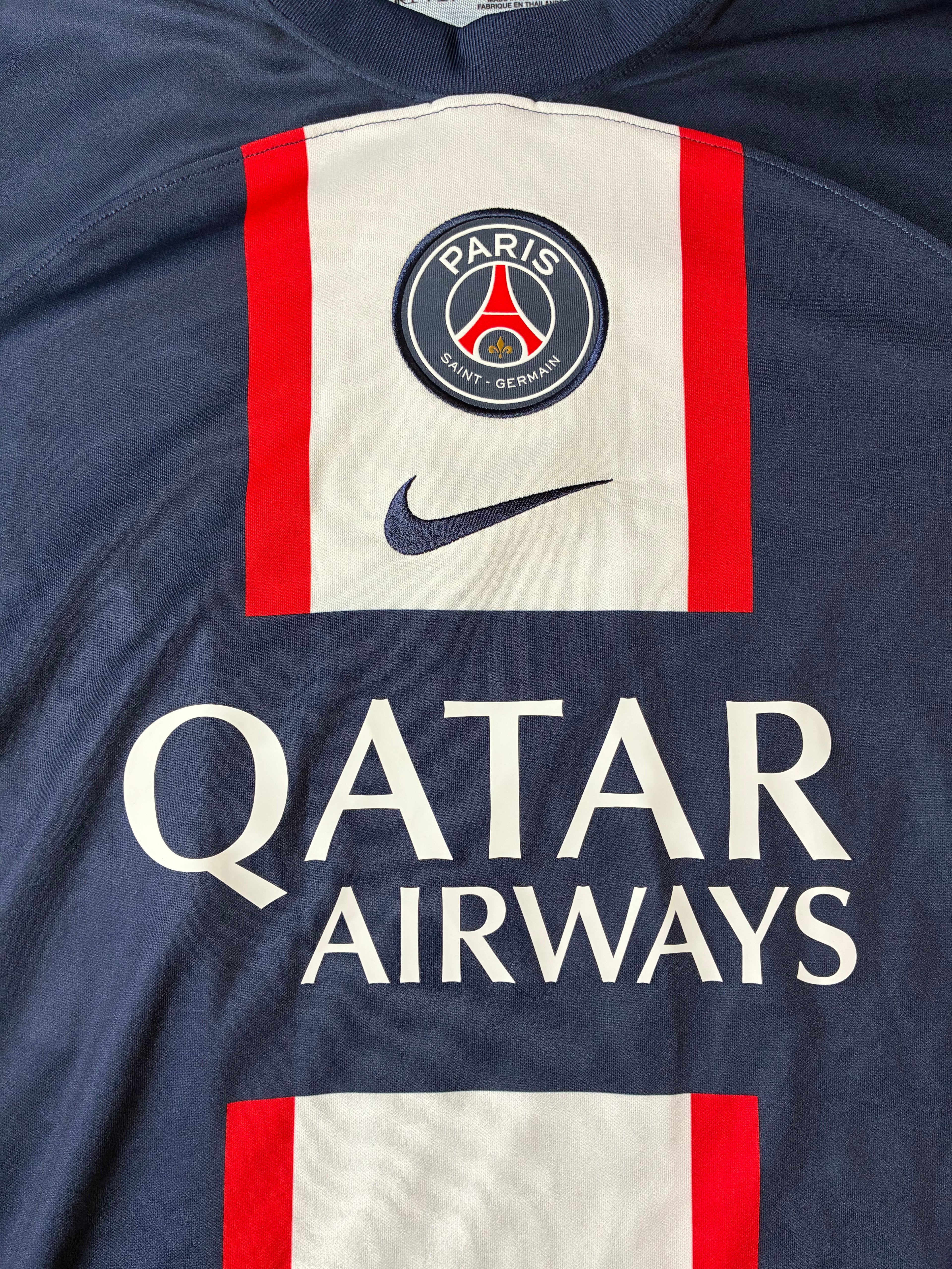 Nike Mbappe #7 PSG 22/23 Home Size Large