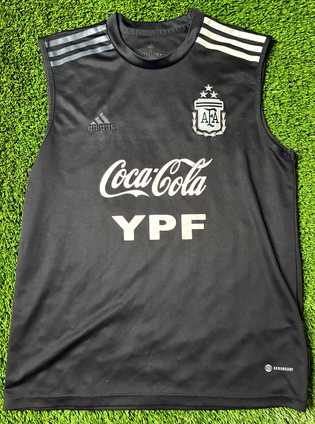 Argentina Sleeveless Pre Match Jersey Size Men’s Large