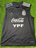 Argentina Sleeveless Pre Match Jersey Size Men’s Large