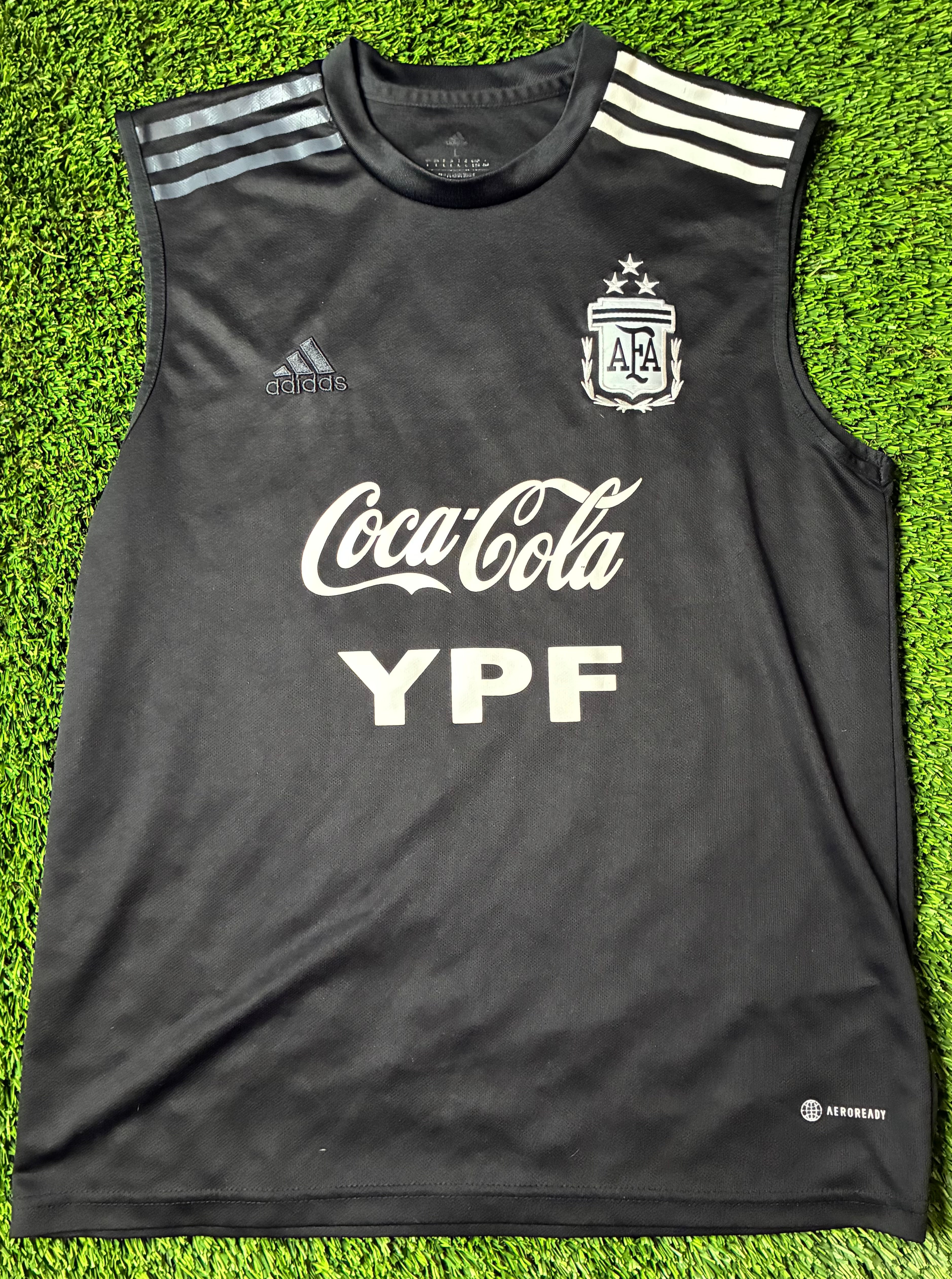 Argentina Sleeveless Pre Match Jersey Size Men’s Large