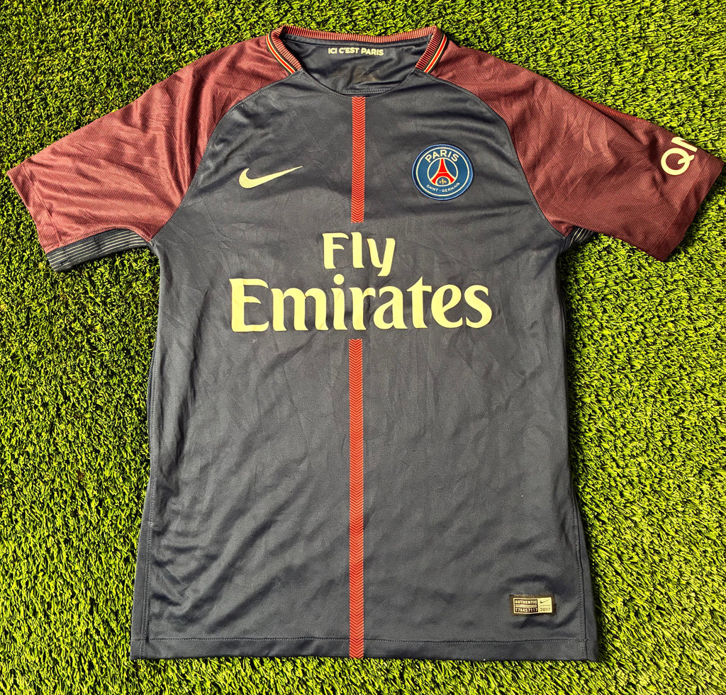 Nike Kylian Mbappe PSG 17/18 Home Jersey Size Men's Large