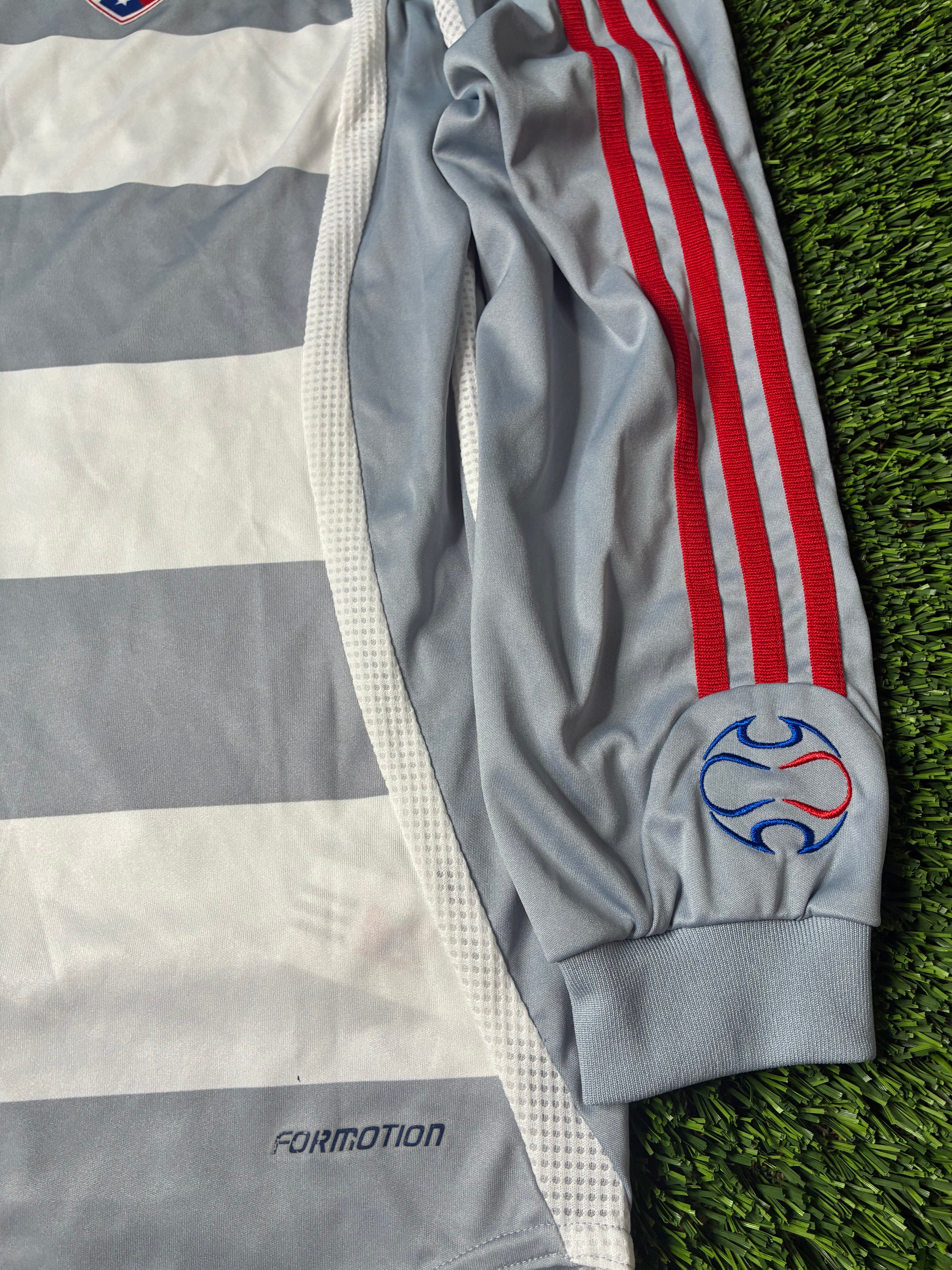 Adidas FC Dallas 06/07 Away Player Issue Long Sleeve Size Men's Large