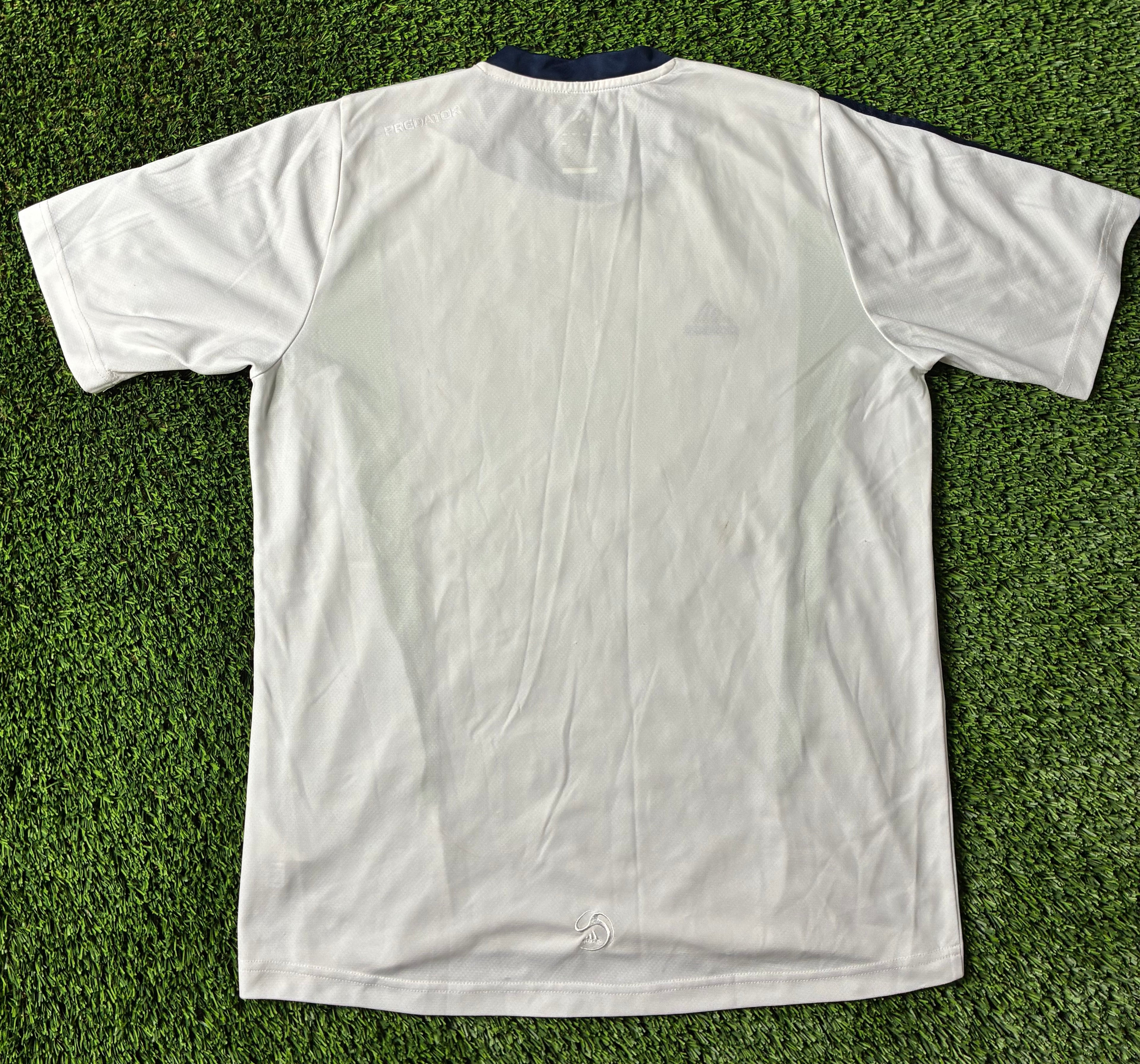 White/Green Custom Adidas Jersey Size Large