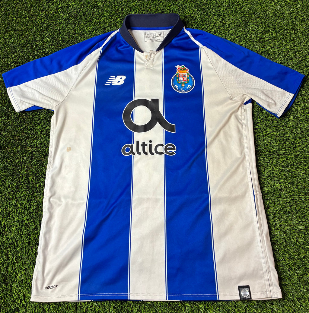 New Balance Porto Eder Militão #3 18/19 Home Jersey Size Men's Medium