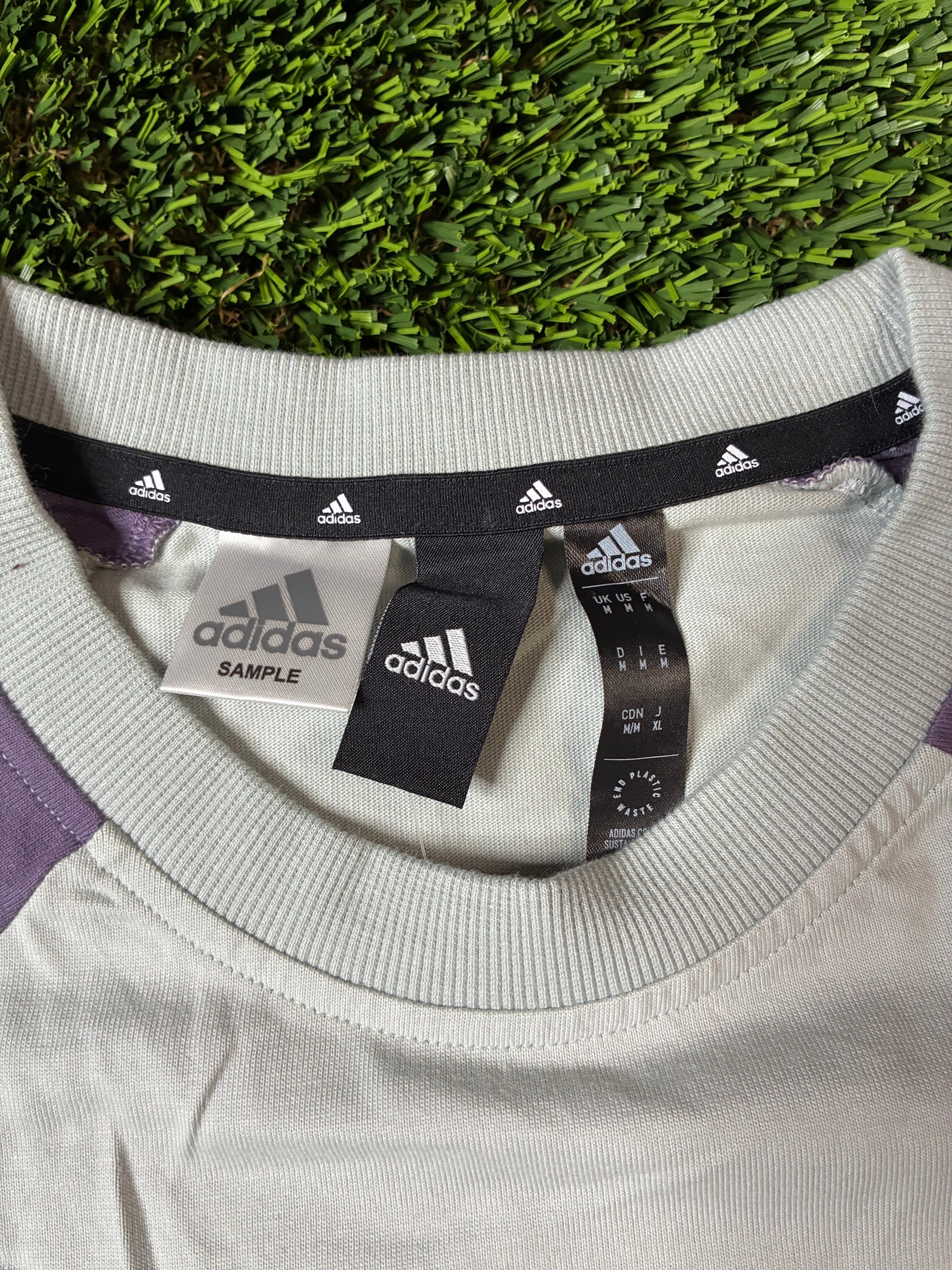 Adidas Real Madrid T Shirt SAMPLE Size Medium