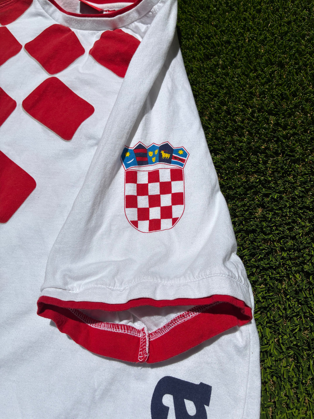 Croatia Fan T-Shirt Size Men’s 2XL