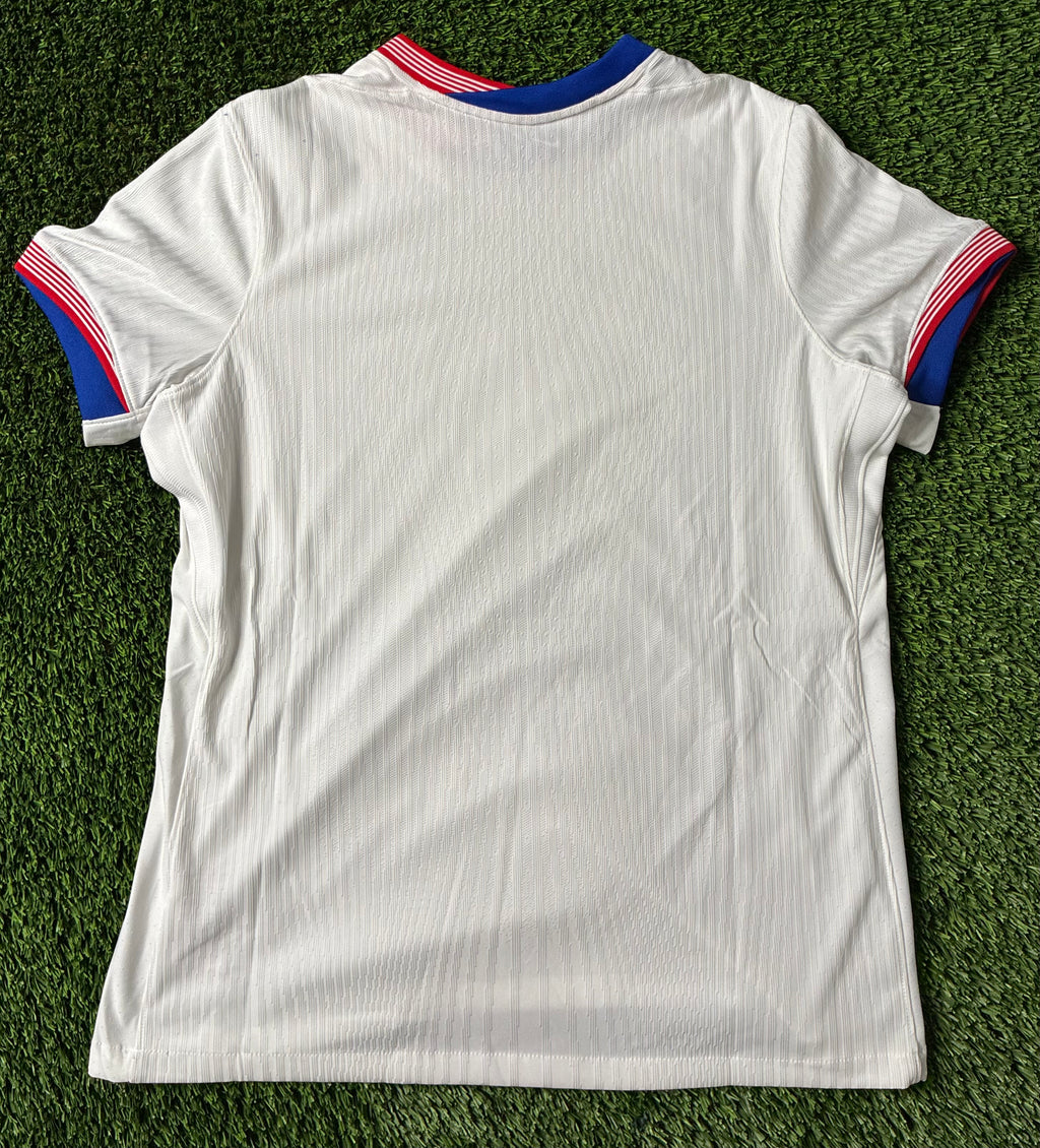 White Custom Nike USA Jersey Size Large