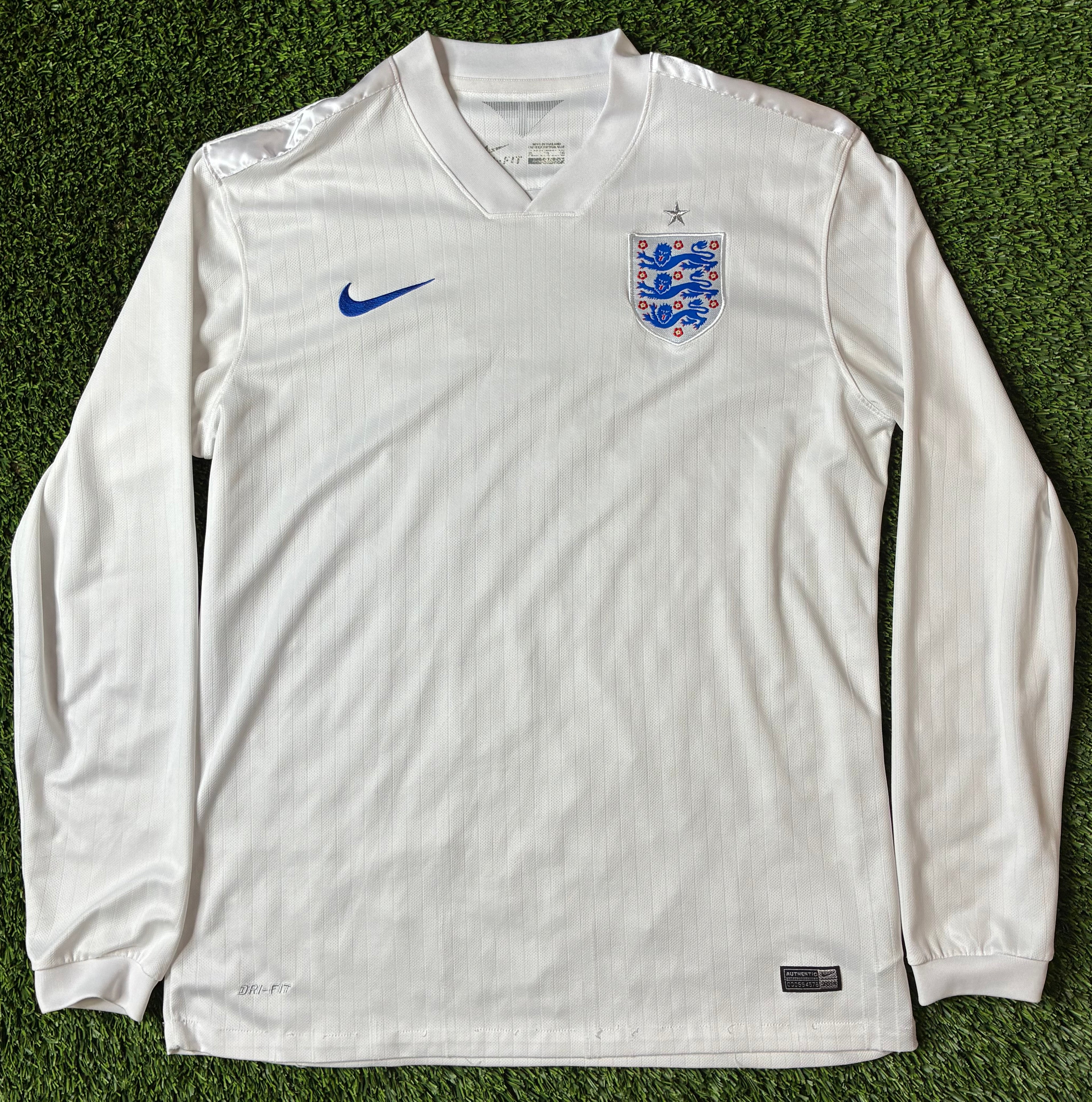 Nike England 2014 Home LS Size XL