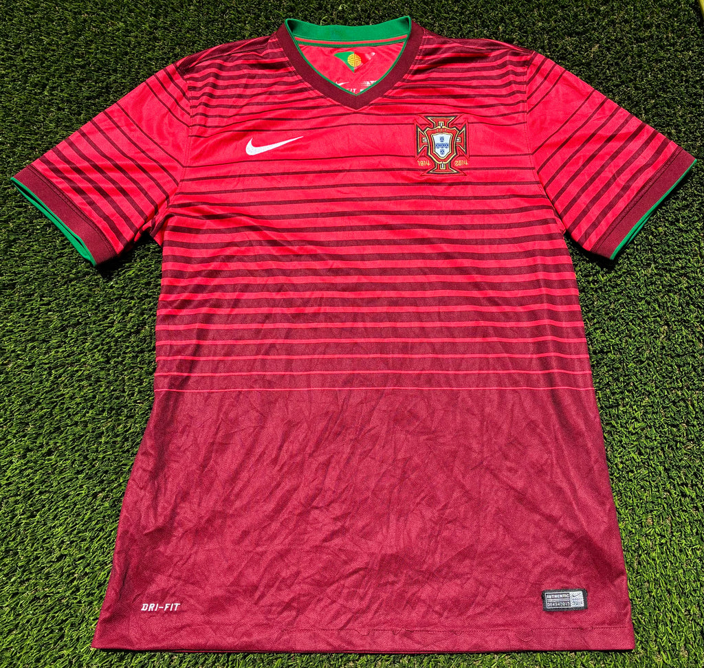 Nike Portugal 2014 World Cup Home Jersey Size Men's Large