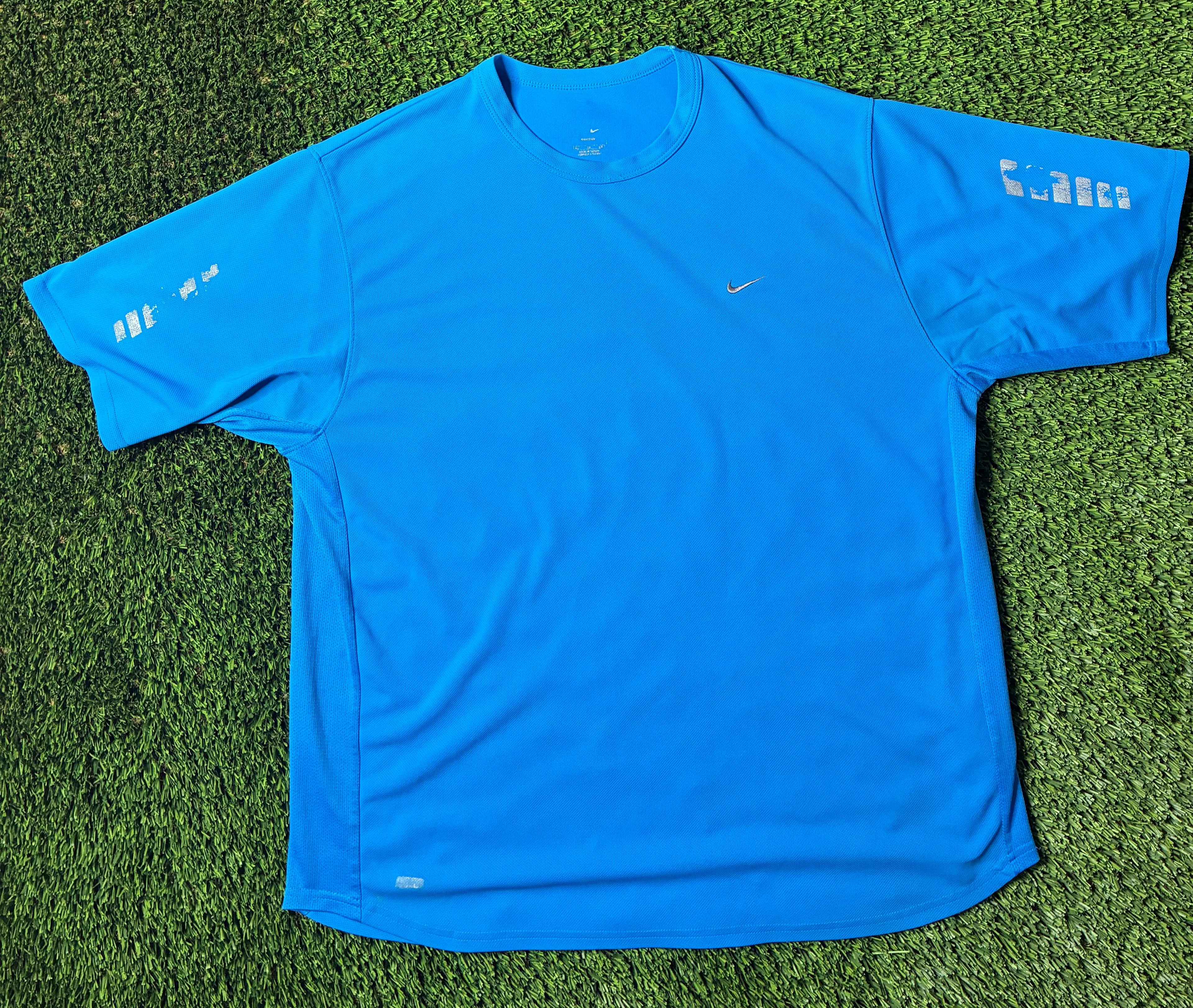 Vintage Blue Nike Custom Jersey Size XL