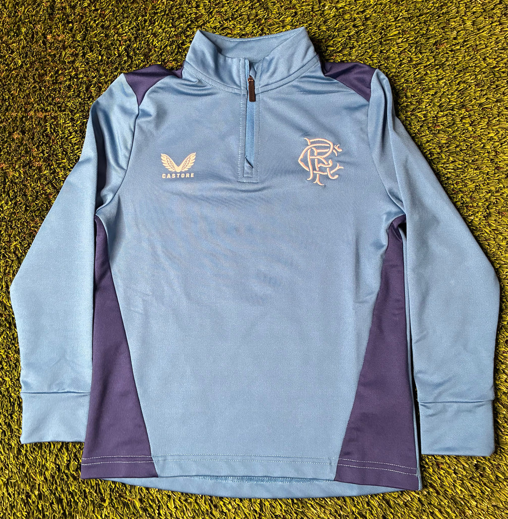 Castore Rangers FC Warm Up Jacket Size Youth Small