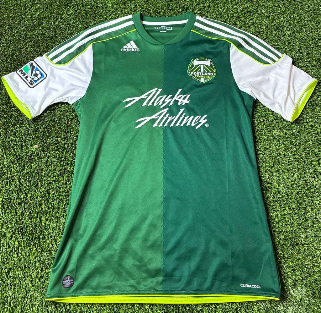 Adidas Portland Timbers 10/11 Home Jersey Size Men's Medium
