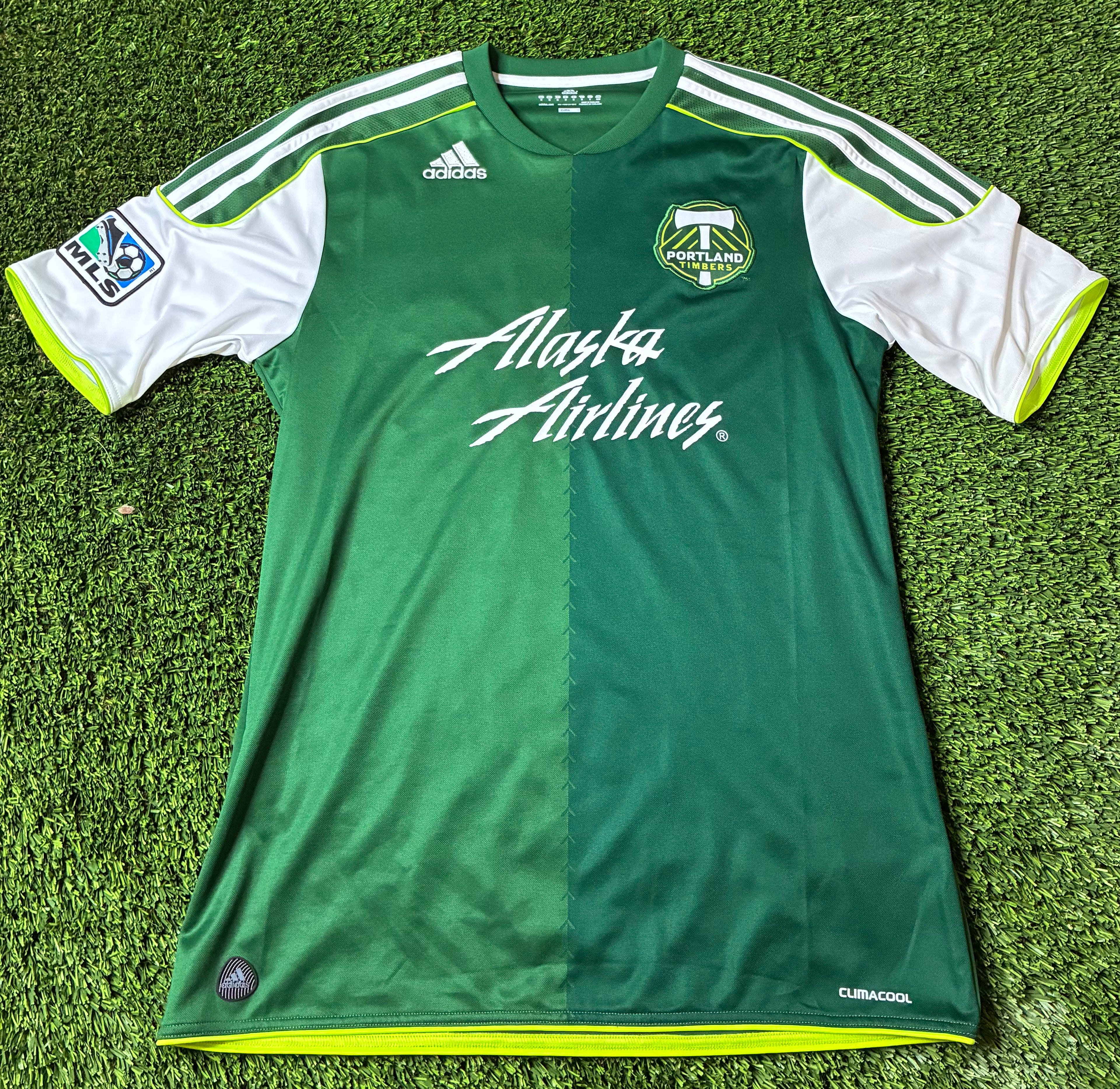 Adidas Portland Timbers 10/11 Home Jersey Size Men's Medium