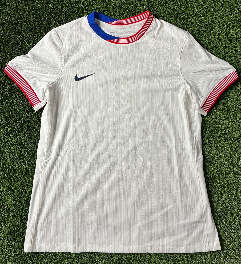 White Custom Nike USA Jersey Size Large