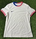 White Custom Nike USA Jersey Size Large