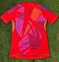 Red Adidas Custom Jersey Size Men's Large