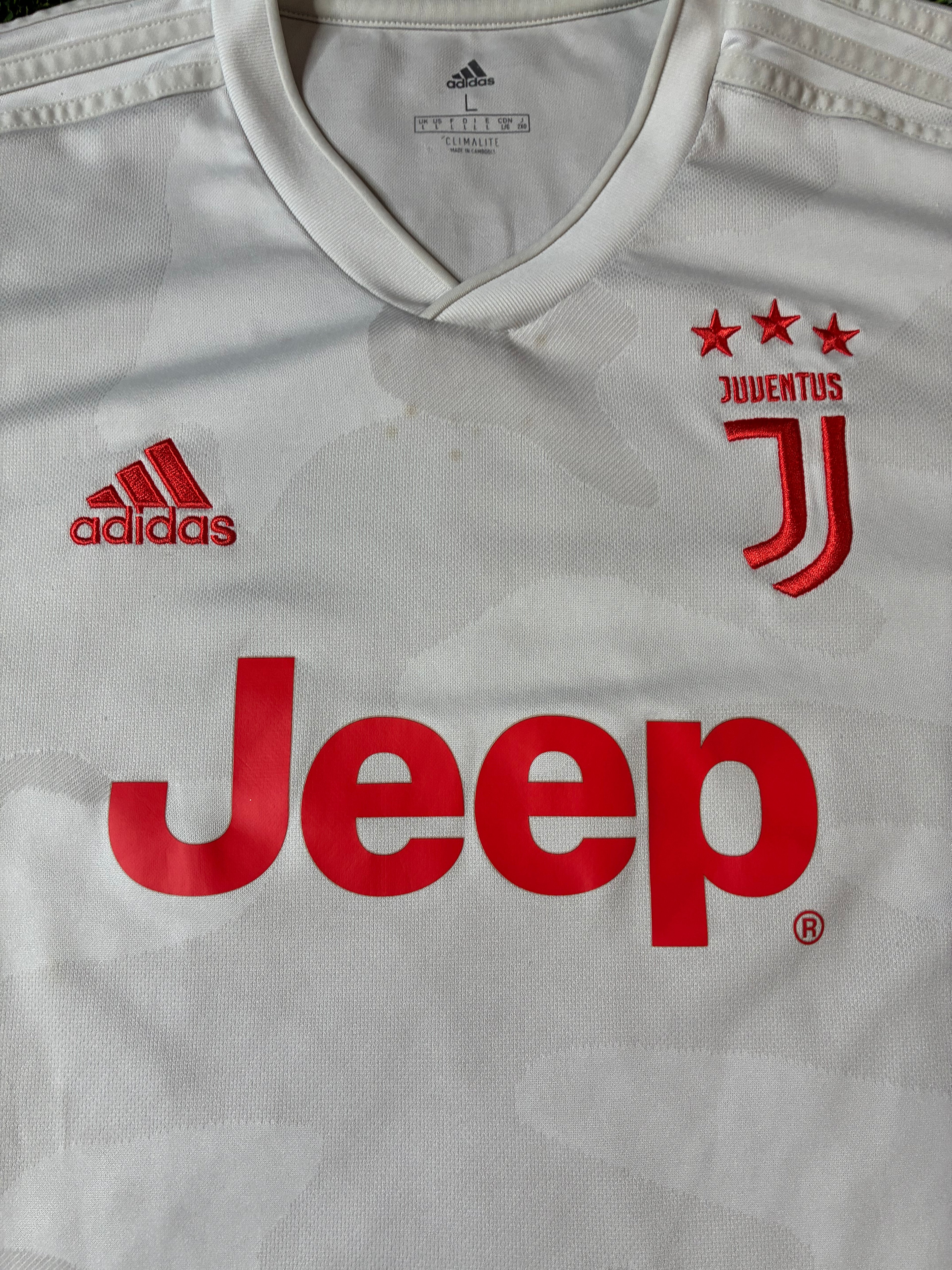 Adidas Ronaldo #7 Juventus 19/20 Away Size Large
