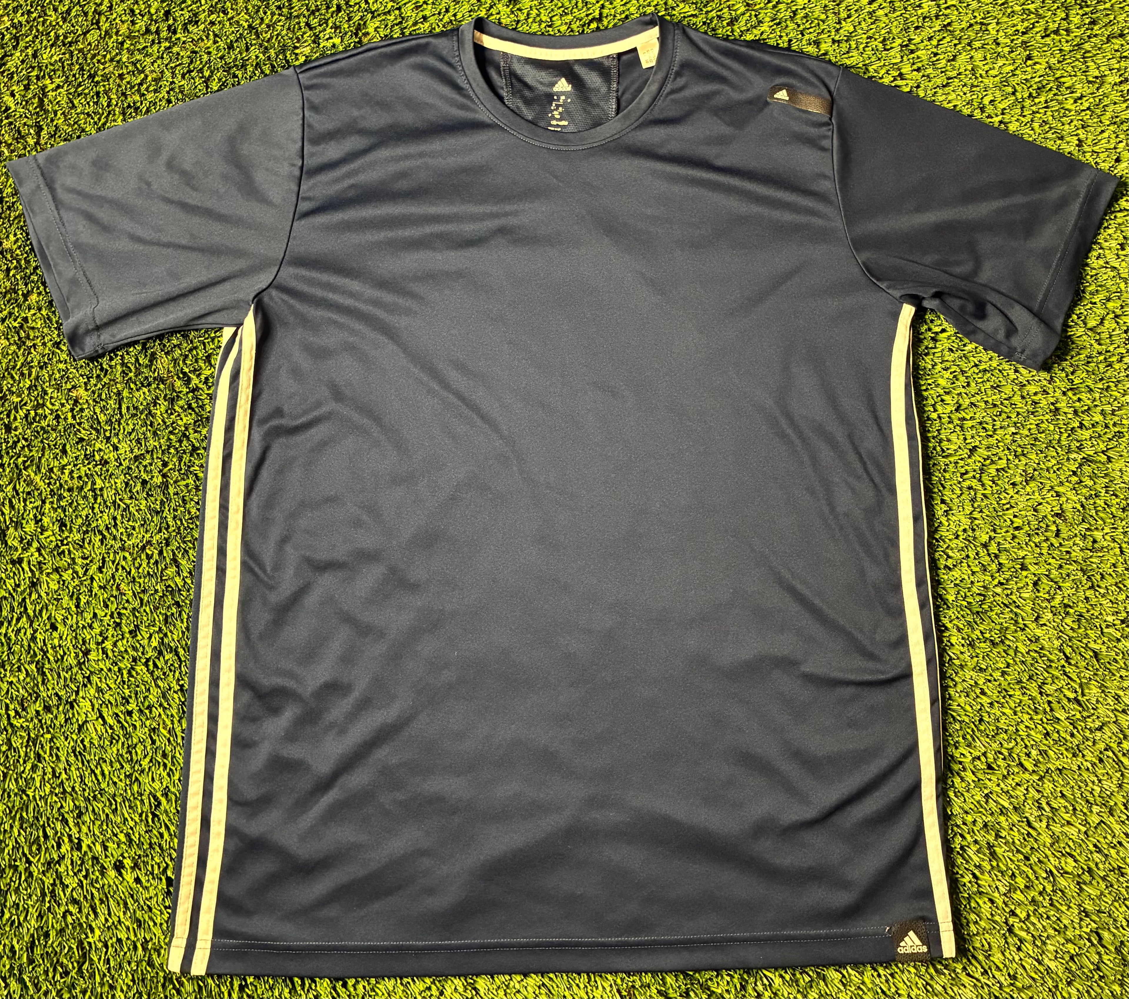 Dark Blue Custom Adidas Jersey Size XL
