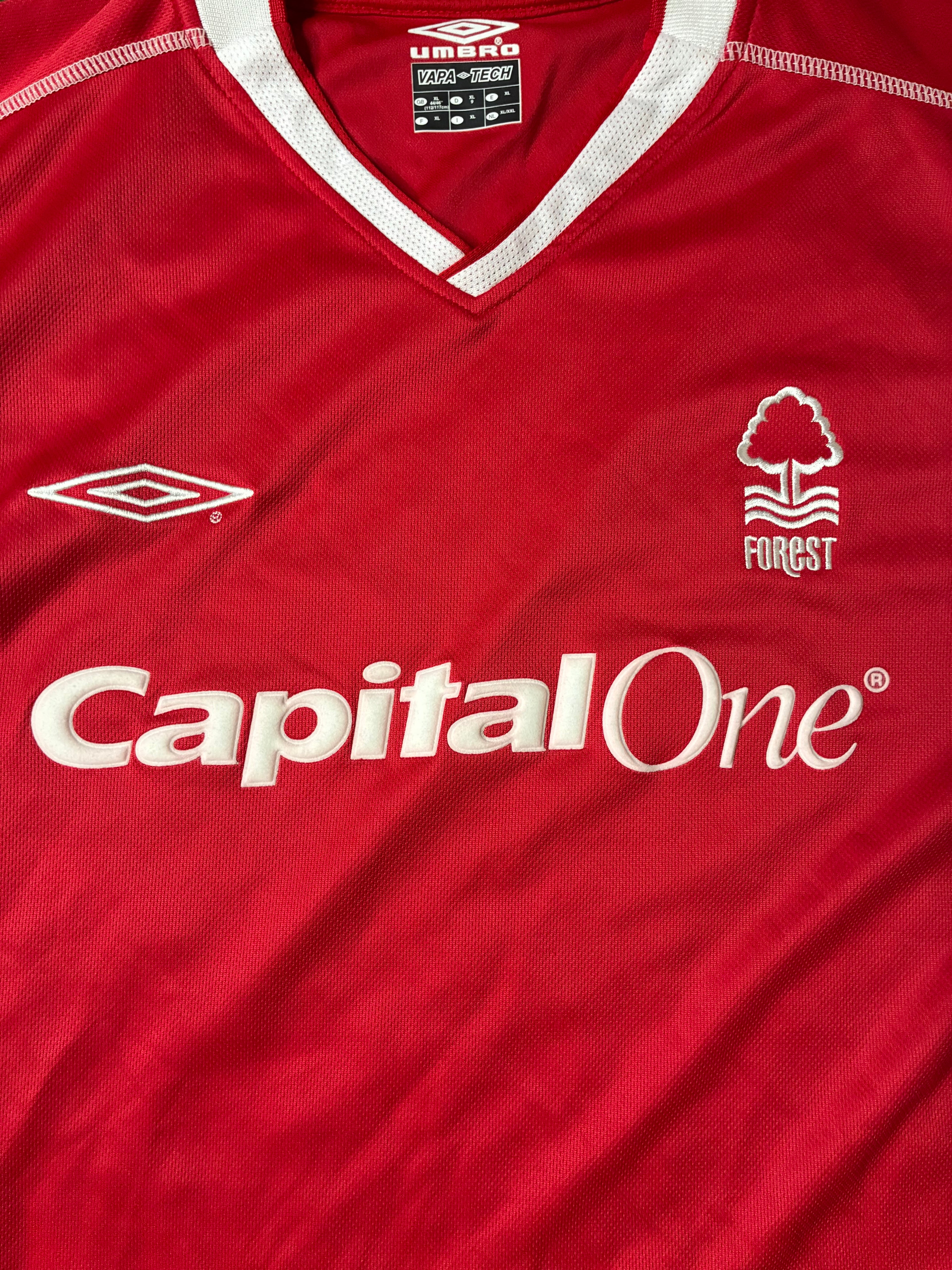 Umbro Nottingham Forest 03/04 Home Size XL