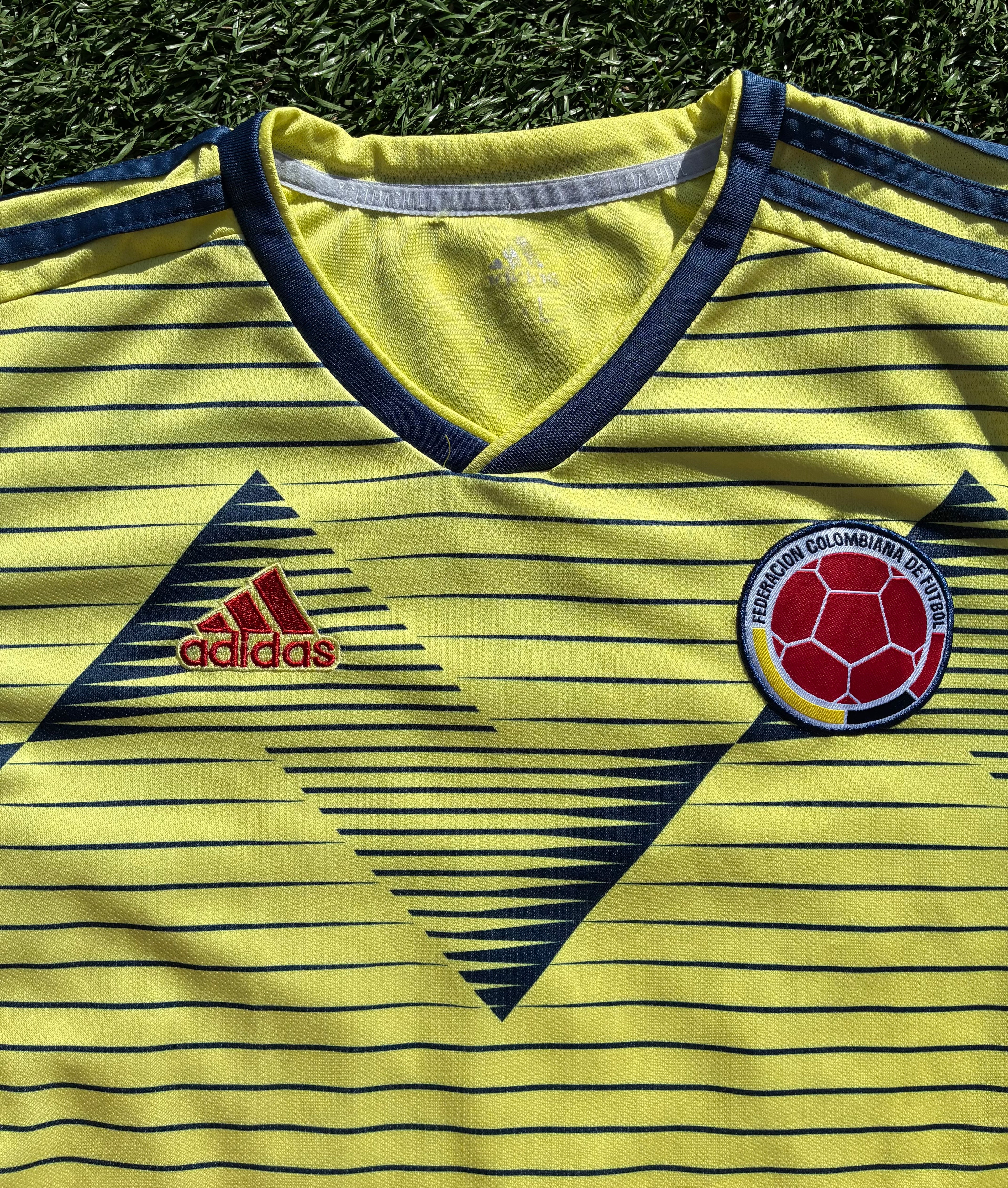 Adidas Colombia Home 2019 Size Mens Medium/Youth 2XL