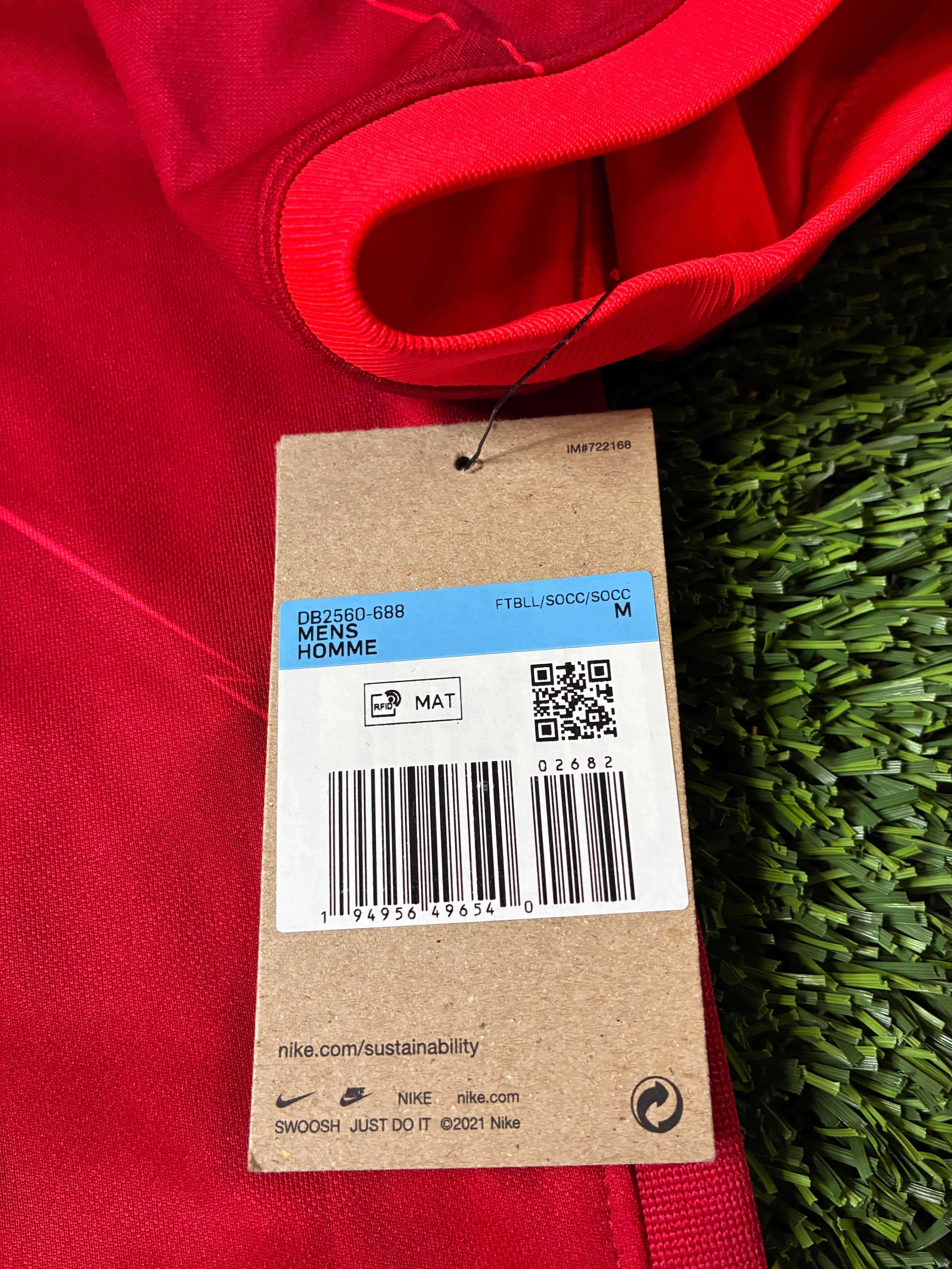 Nike Luis Diaz #23 Liverpool FC 21/22 Home Size Medium