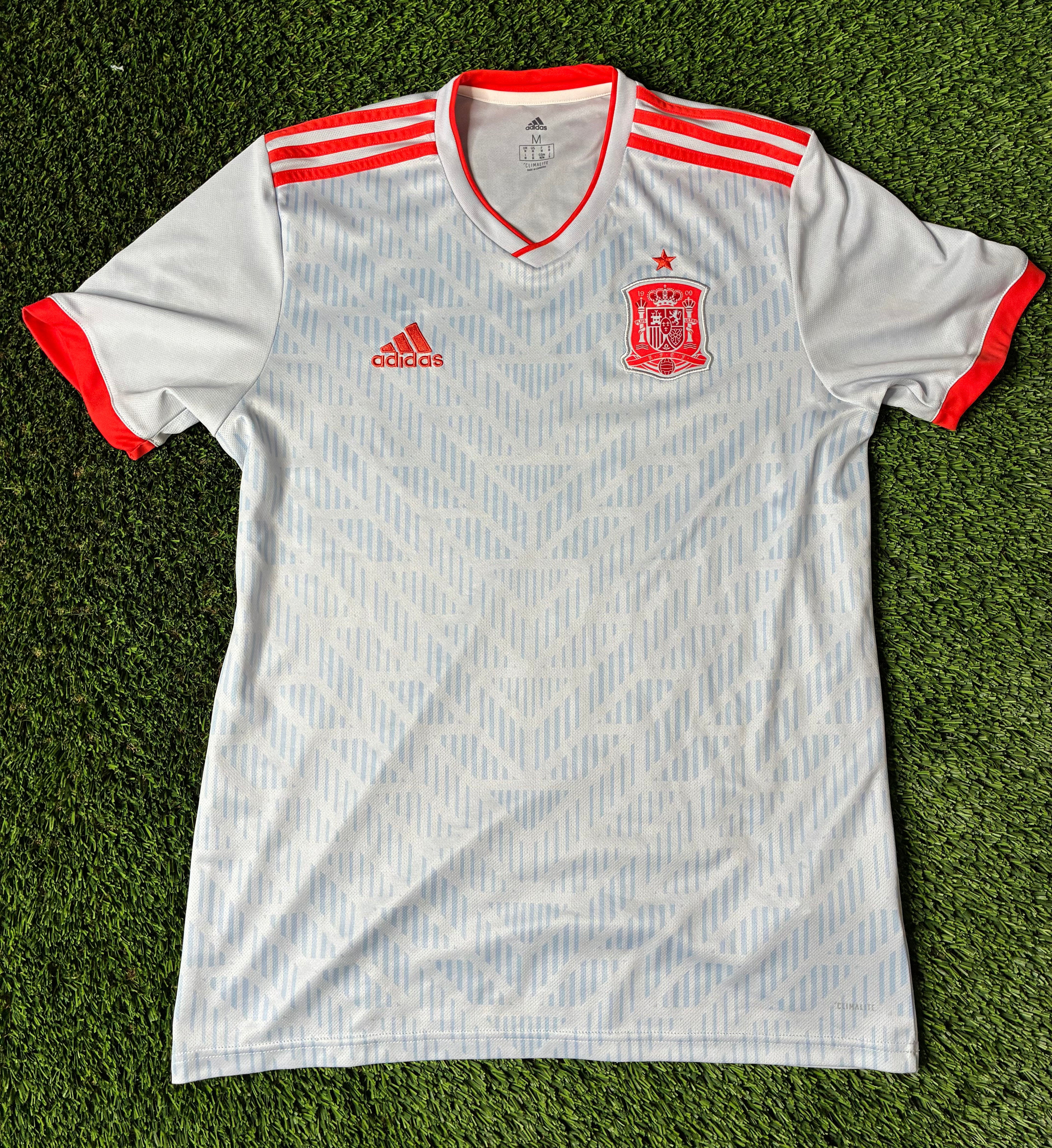 Adidas Spain 18/19 Away Jersey Size Men's Medium