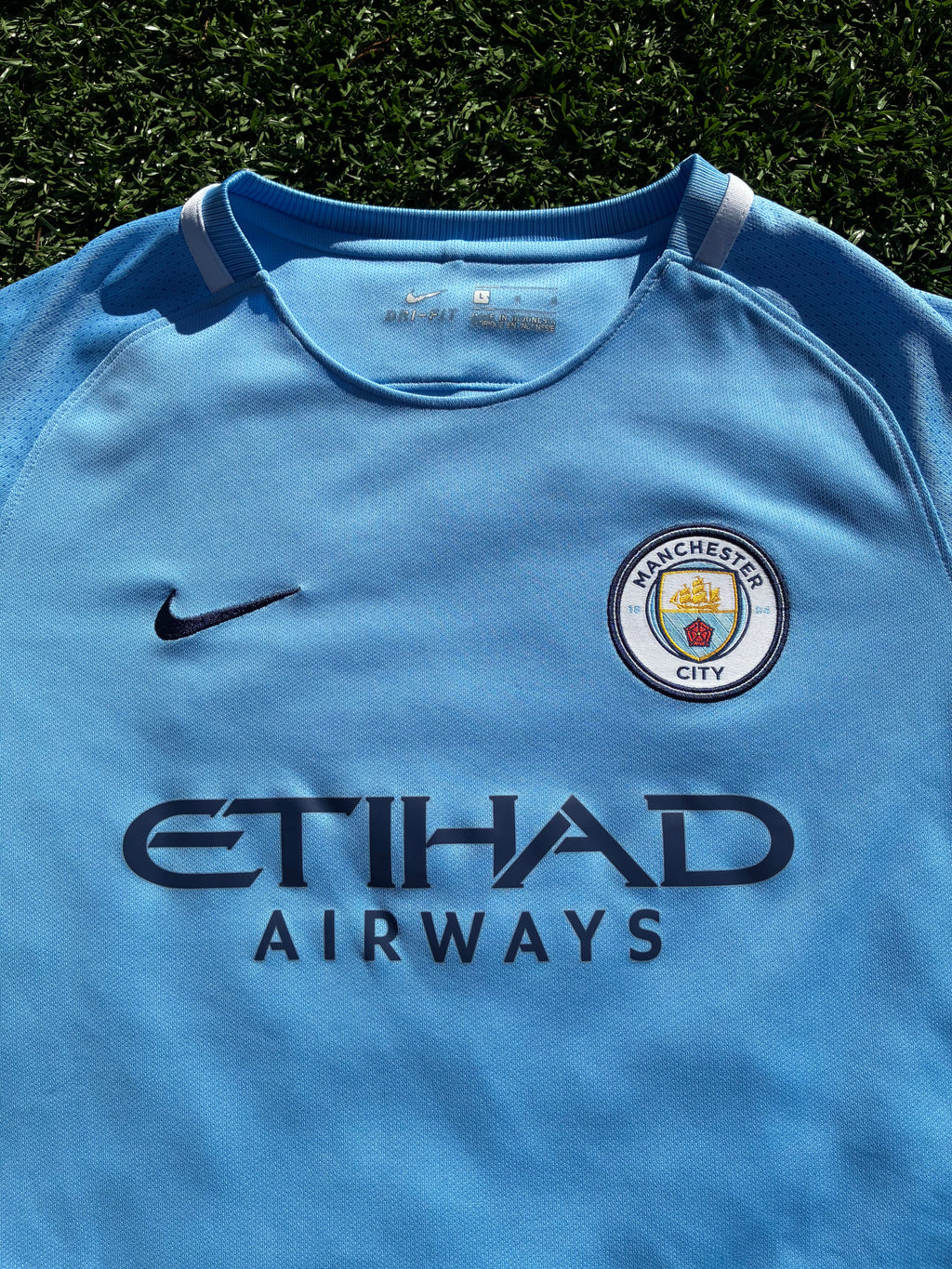 Nike Manchester City 17/18 Home Size Youth Large