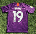Nike Leroy Sane #19 Manchester City 18/19 Third Jersey Youth Large