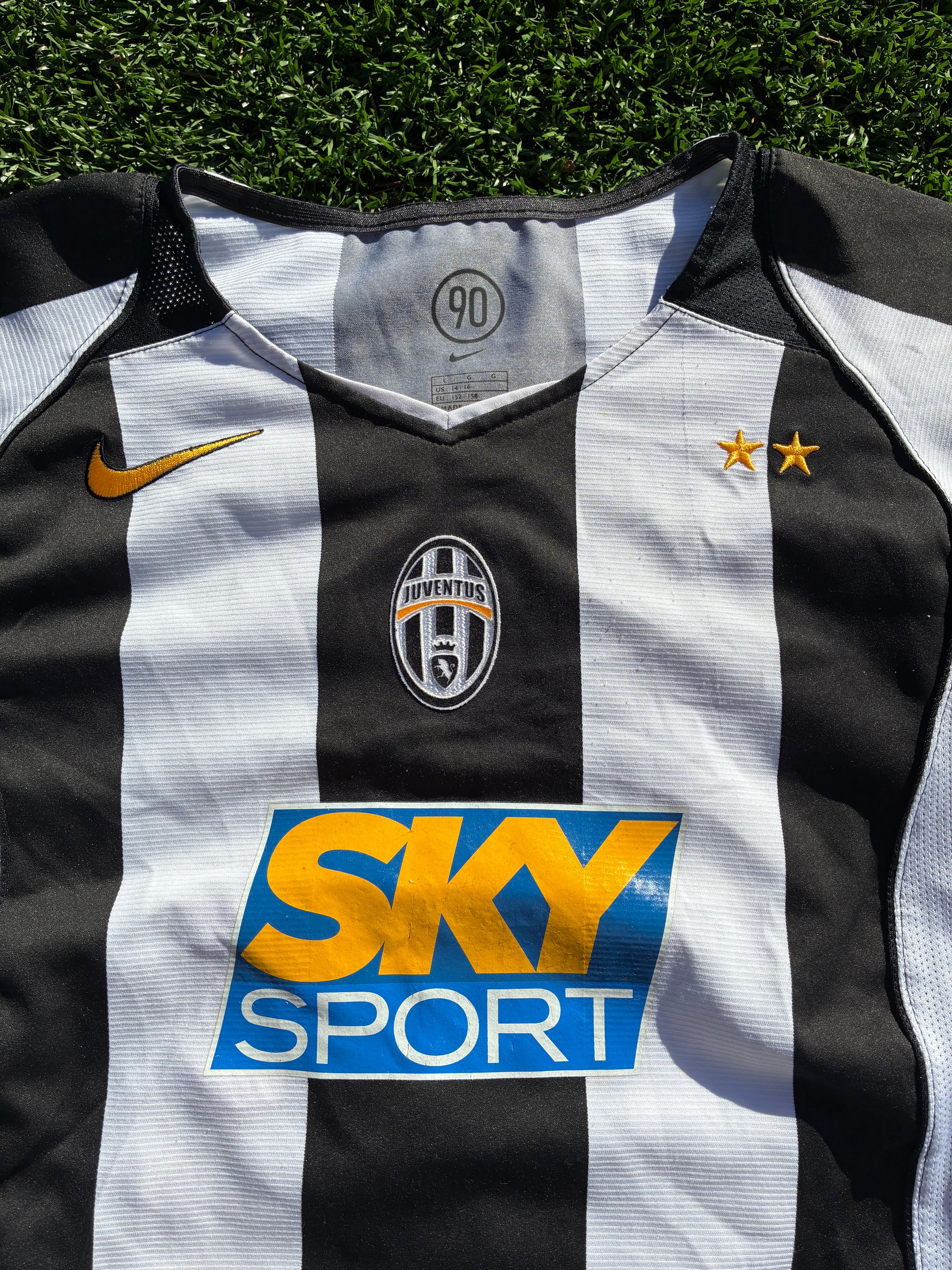 Nike Juventus 04/05 Home Jersey Size Youth Large