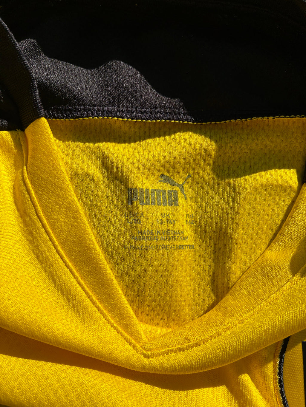 Puma Borussia Dortmund 21/22 Home Jersey Size Youth Large