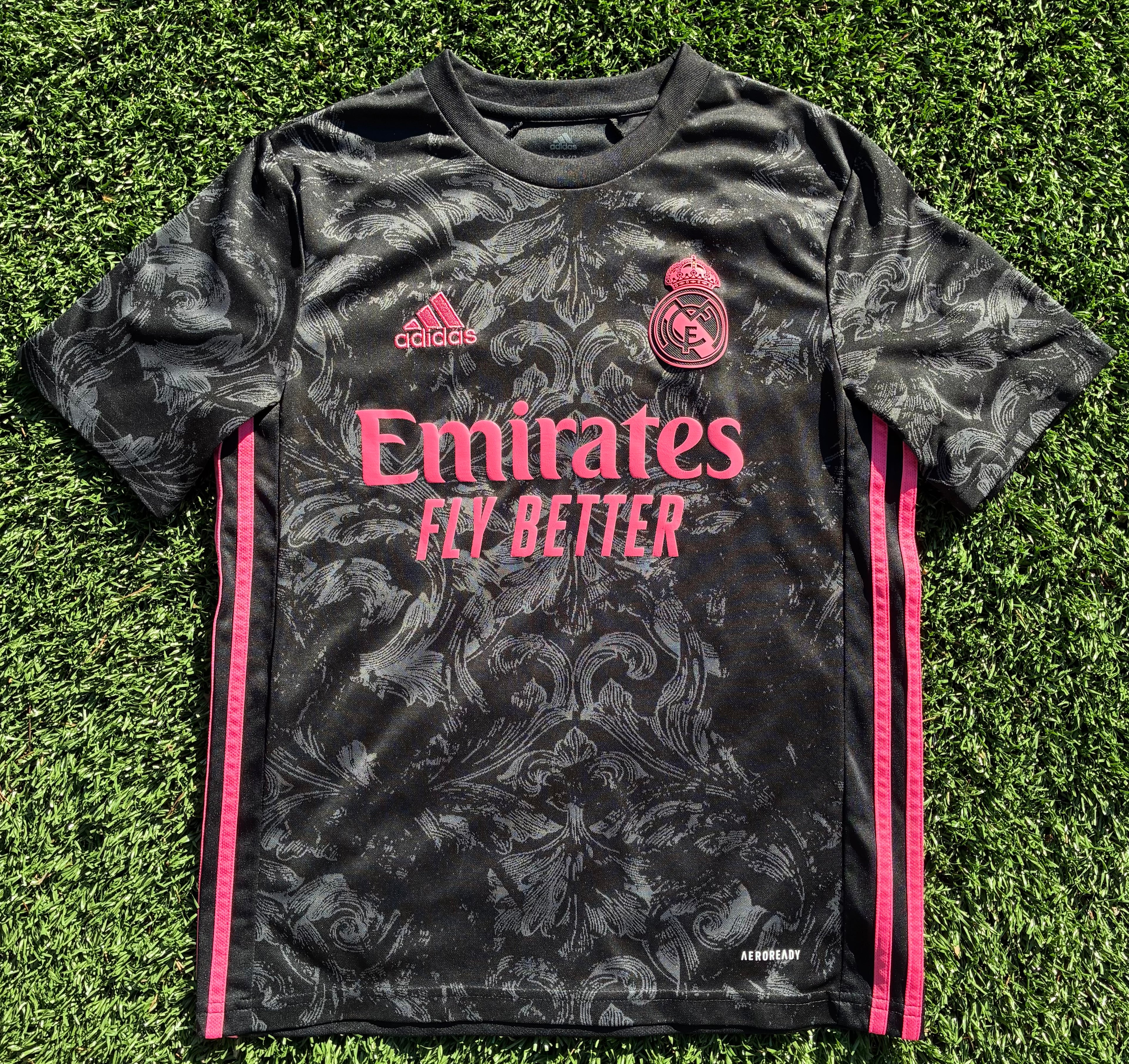 Adidas Real Madrid 20/21 Third Jersey Size Youth Large